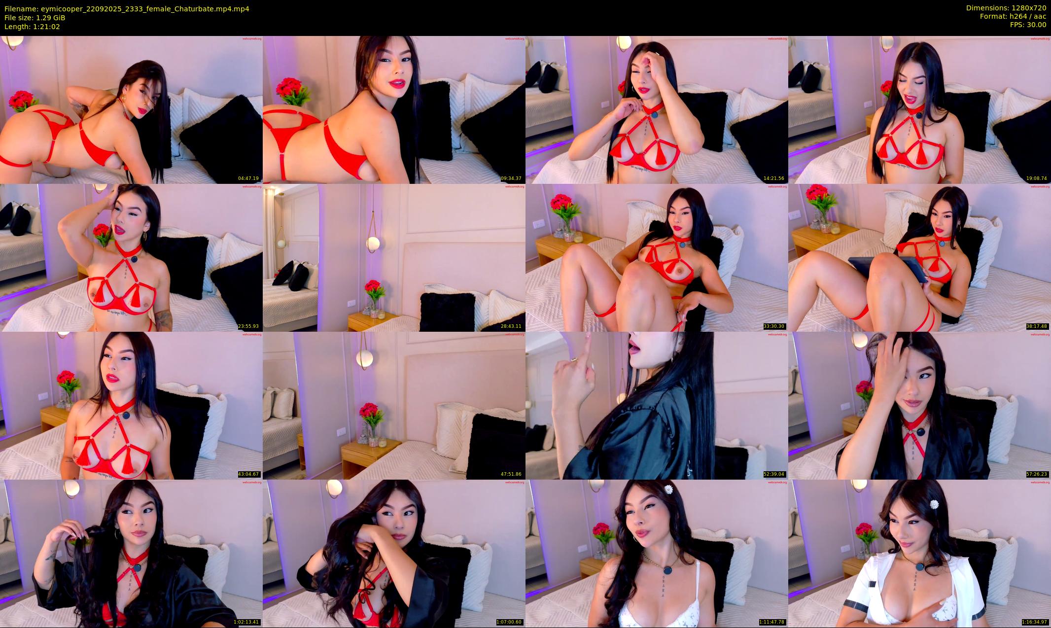 eymicooper — 82 minute Chaturbate female cam show recording, 720p, Sep 22, 2025