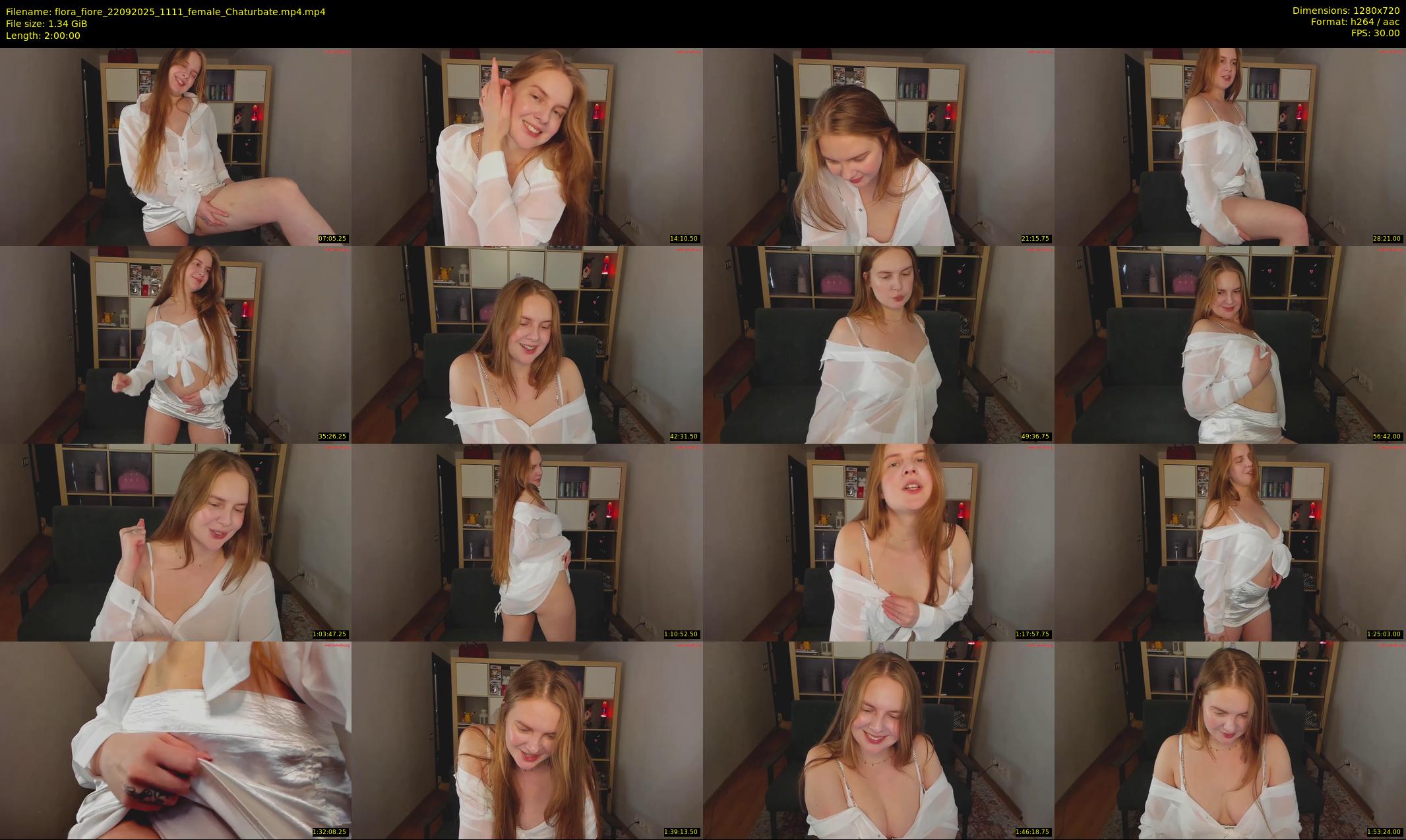 flora_fiore — 120 minute Chaturbate female cam show recording, 720p, Sep 22, 2025