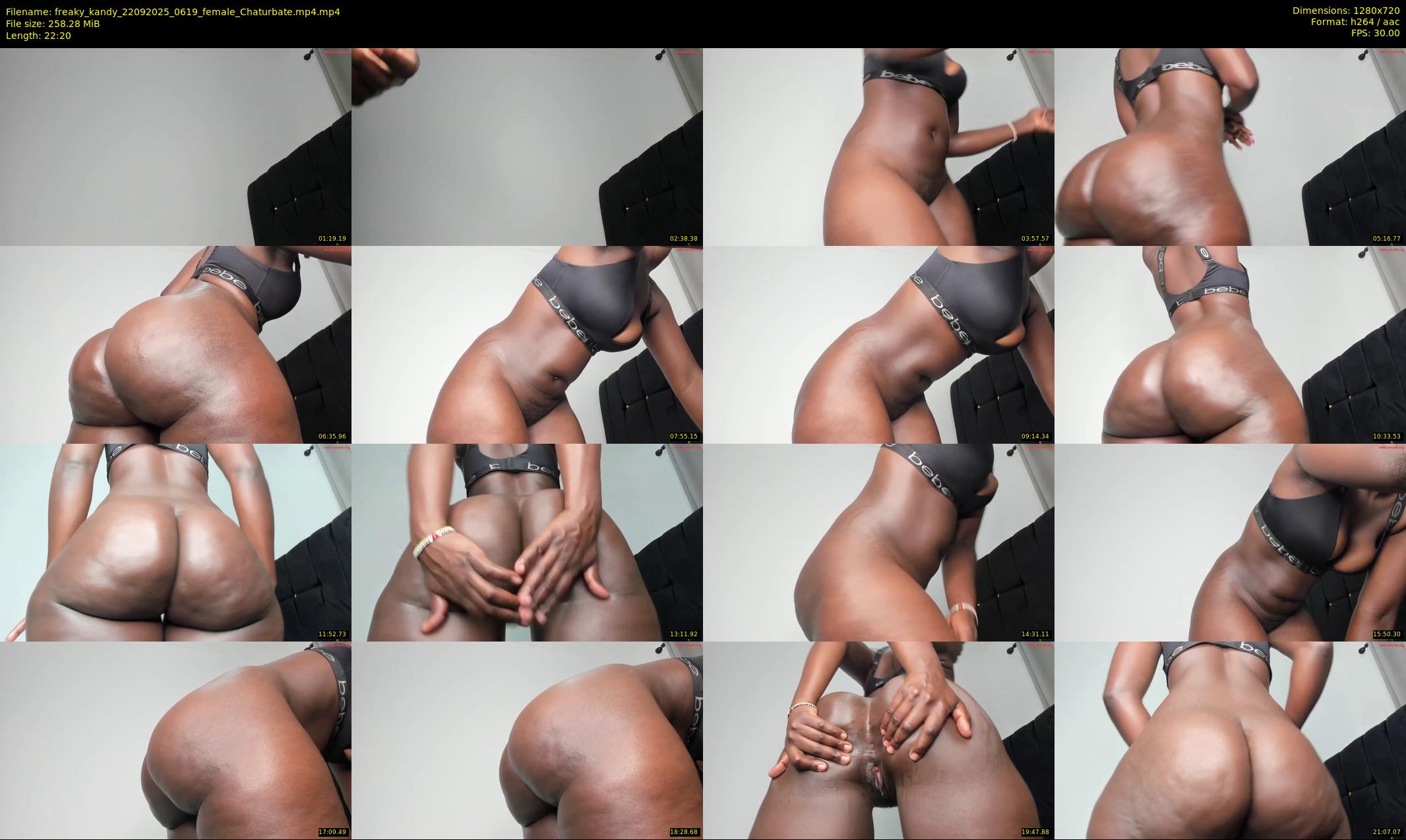 freaky_kandy — 23 minute Chaturbate female cam show recording, 720p, Sep 22, 2025
