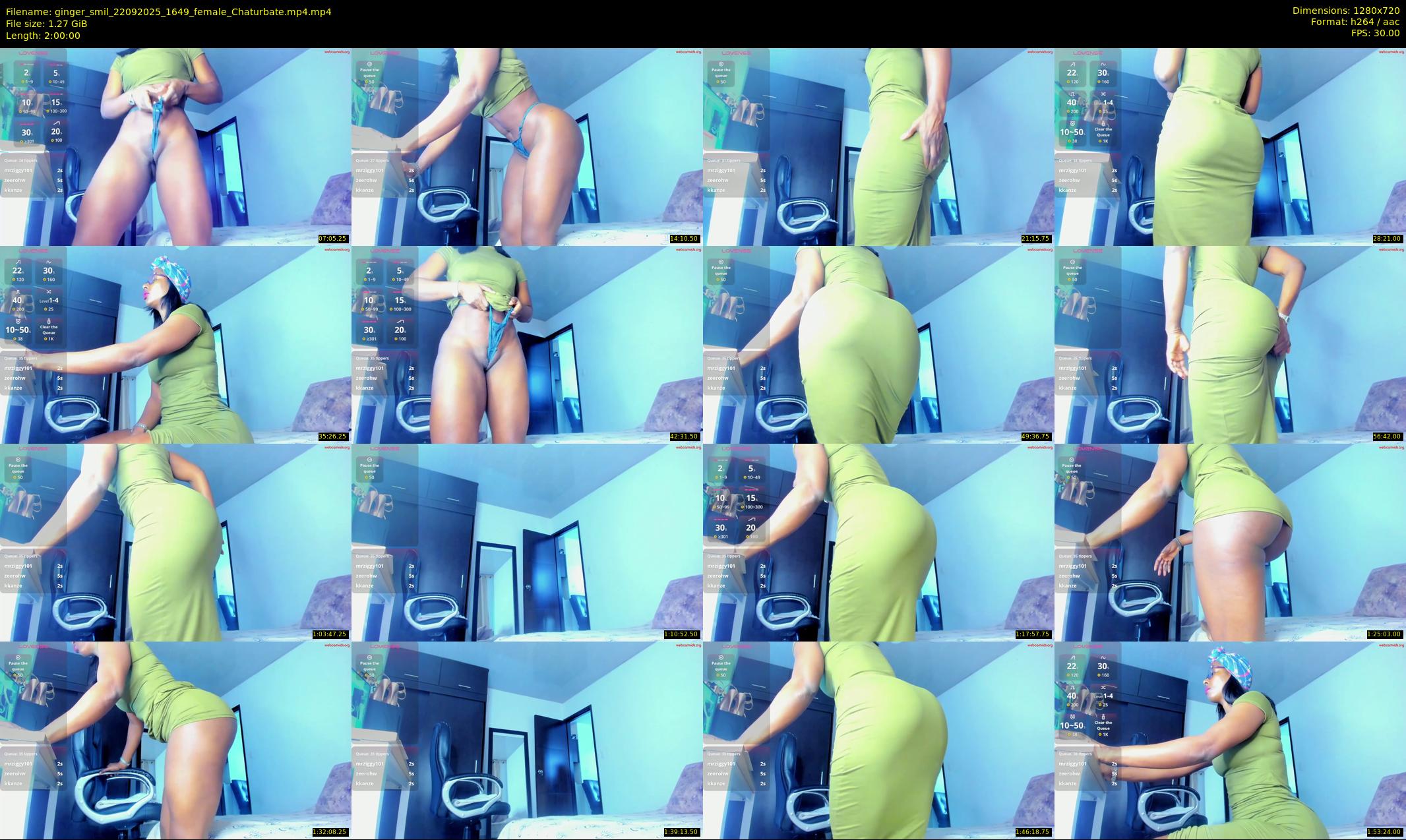 ginger_smil — 120 minute Chaturbate female cam show recording, 720p, Sep 22, 2025