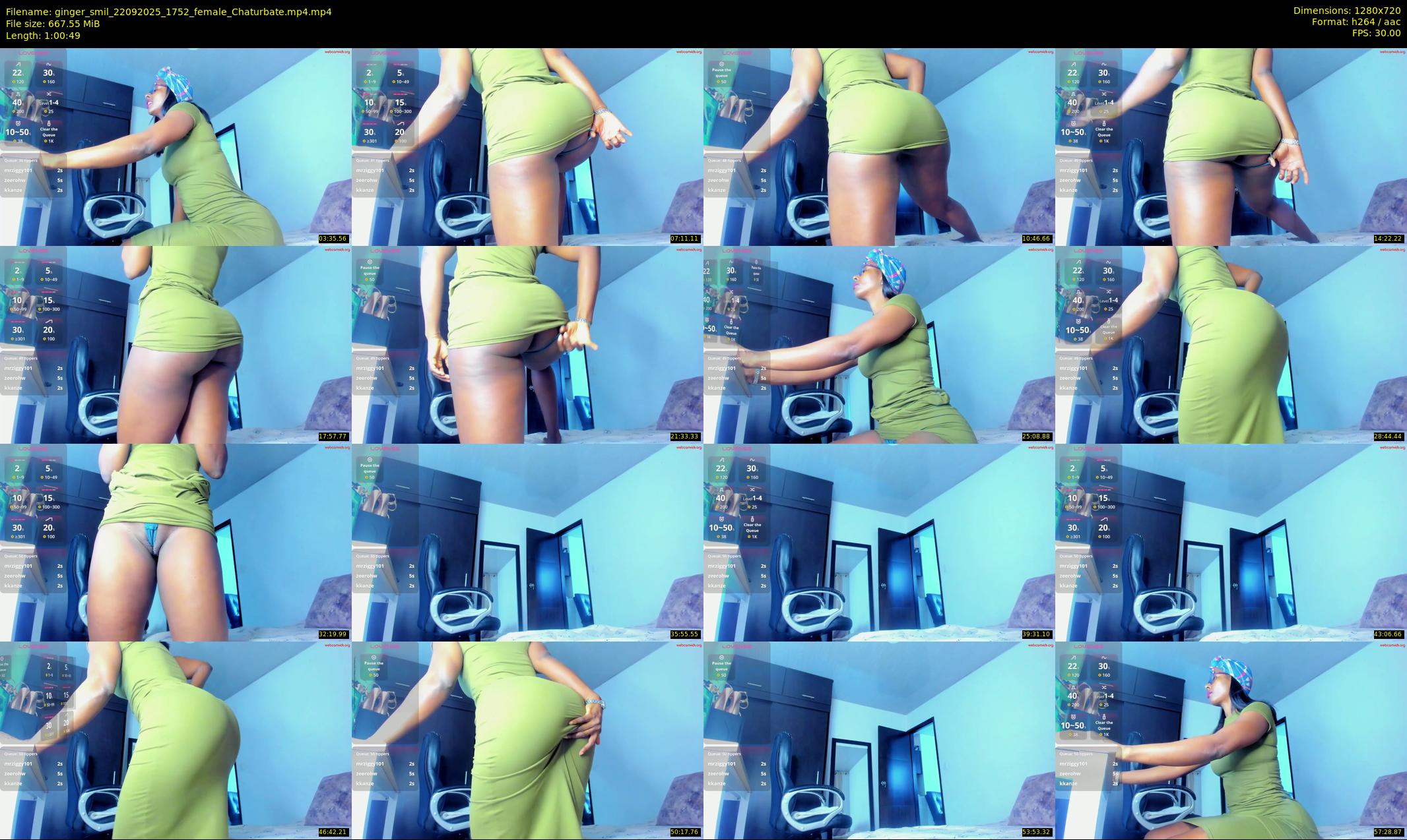 ginger_smil — 61 minute Chaturbate female cam show recording, 720p, Sep 22, 2025