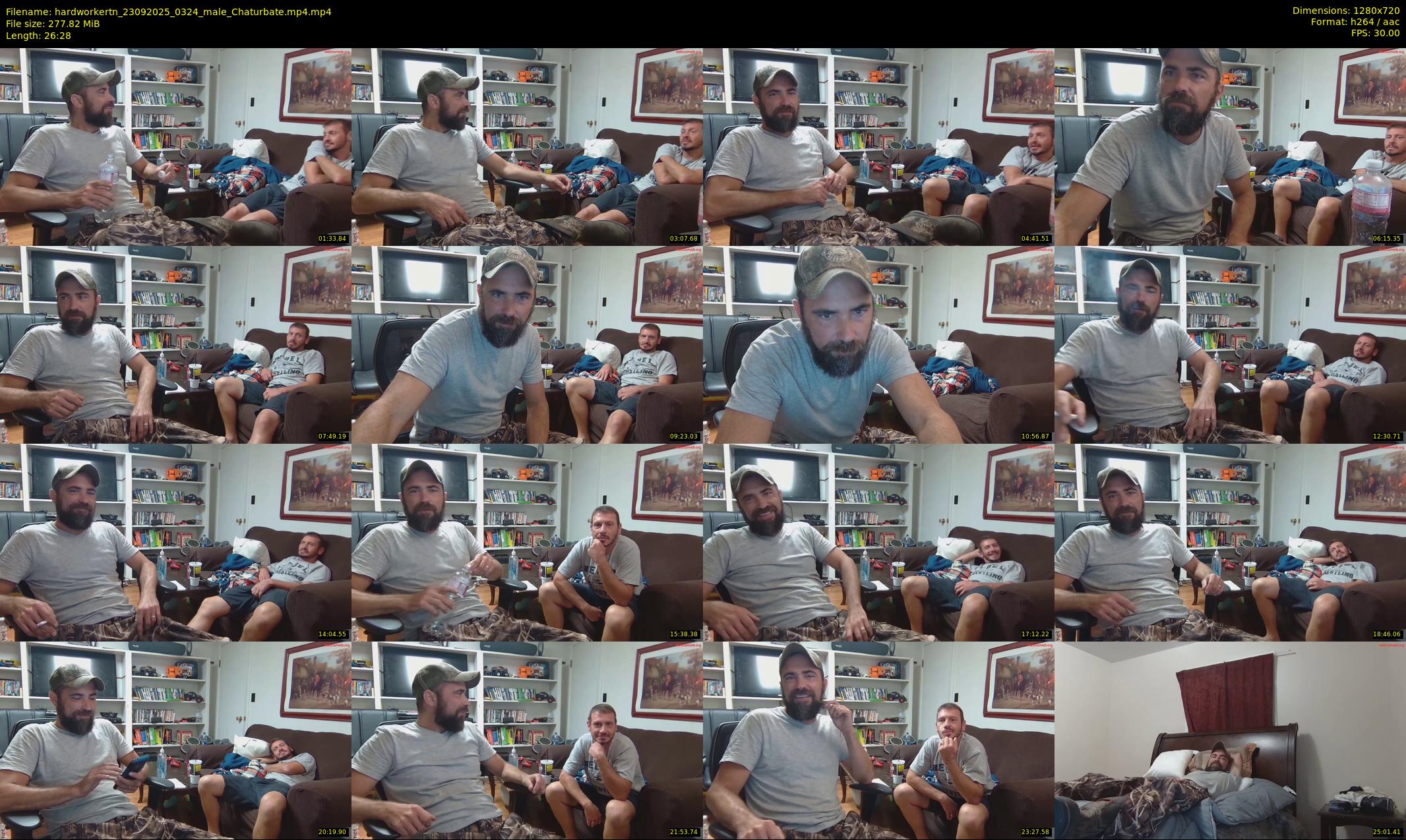 hardworkertn — 27 minute Chaturbate male cam show recording, 720p, Sep 23, 2025