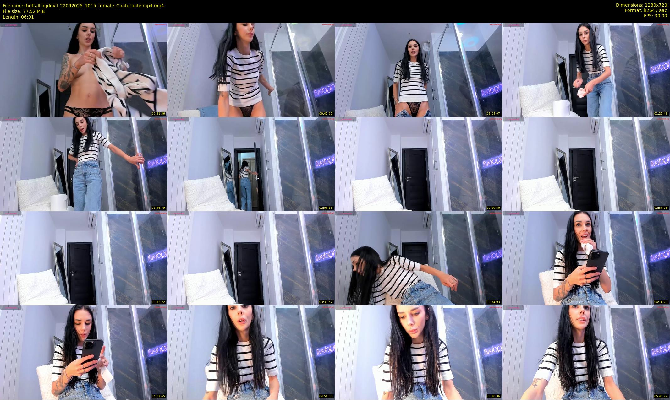 hotfallingdevil — 7 minute Chaturbate female cam show recording, 720p, Sep 22, 2025