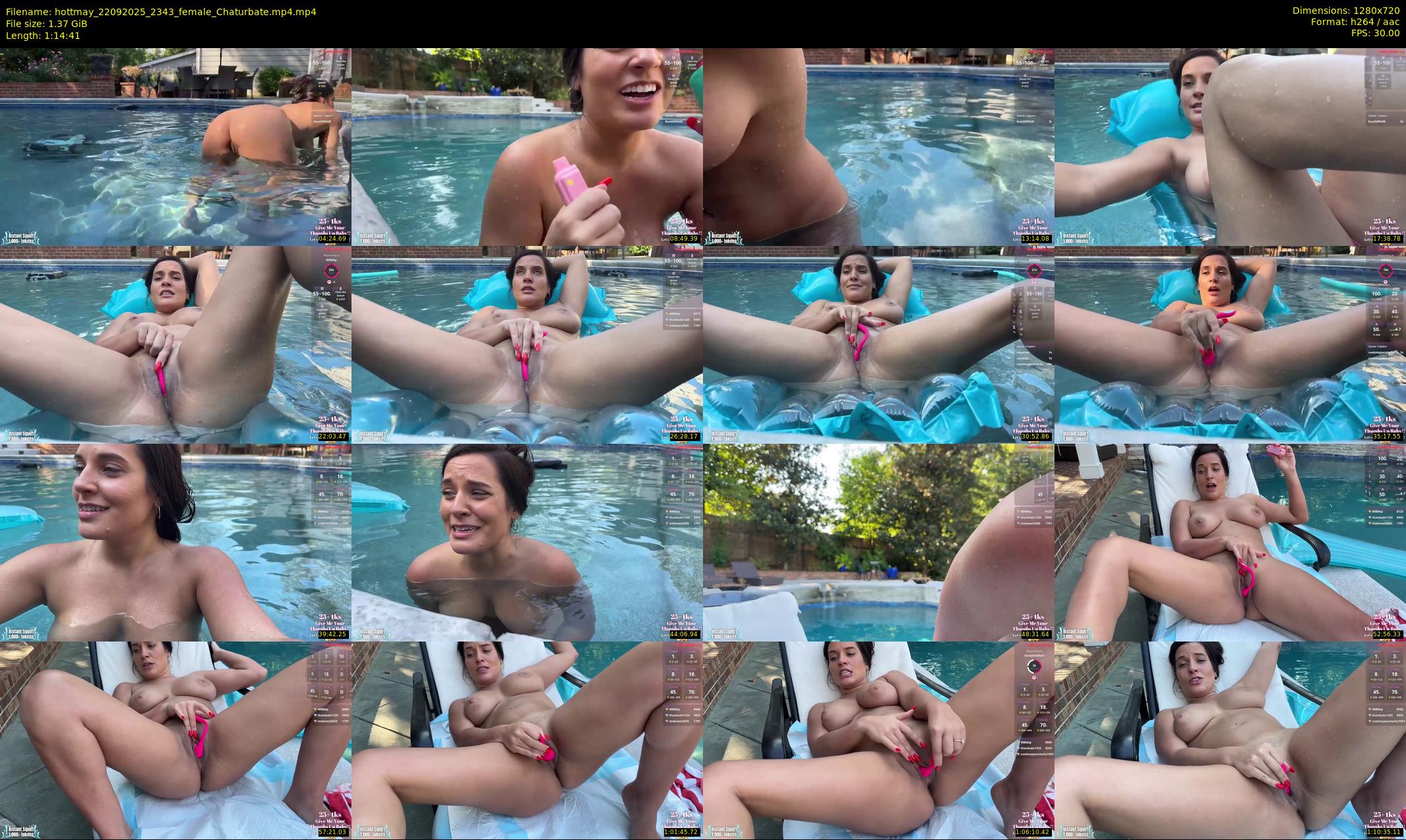 hottmay — 75 minute Chaturbate female cam show recording, 720p, Sep 22, 2025