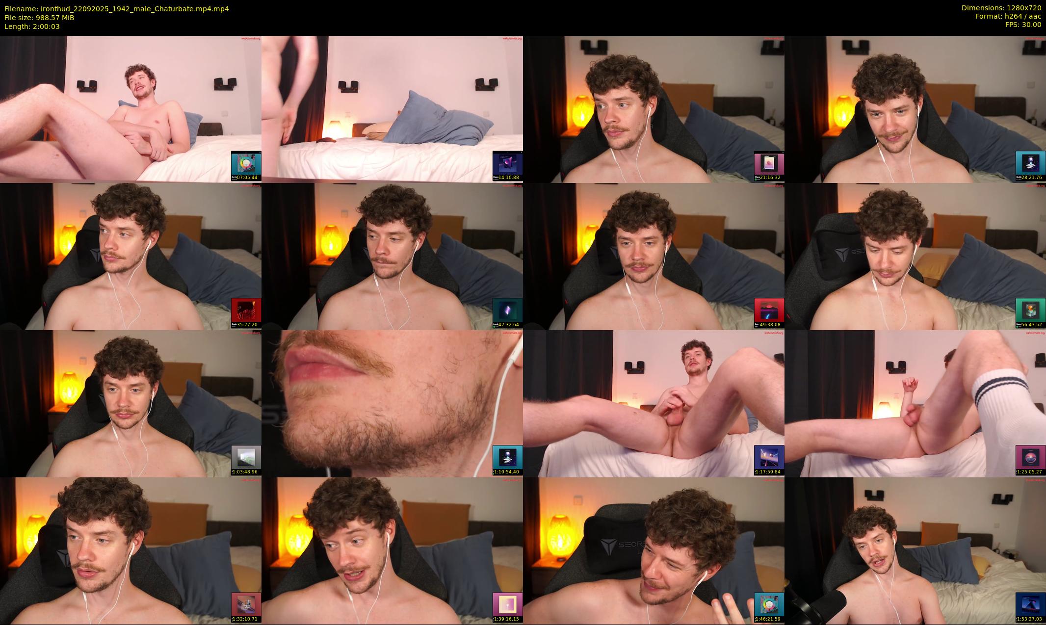ironthud — 121 minute Chaturbate male cam show recording, 720p, Sep 22, 2025
