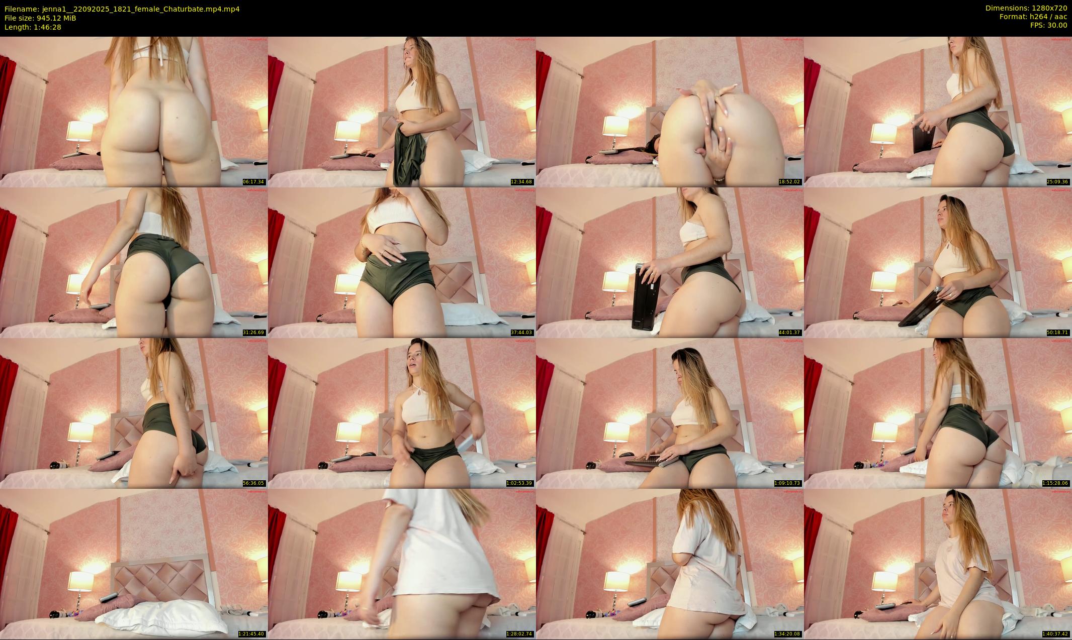 jenna1_ — 107 minute Chaturbate female cam show recording, 720p, Sep 22, 2025