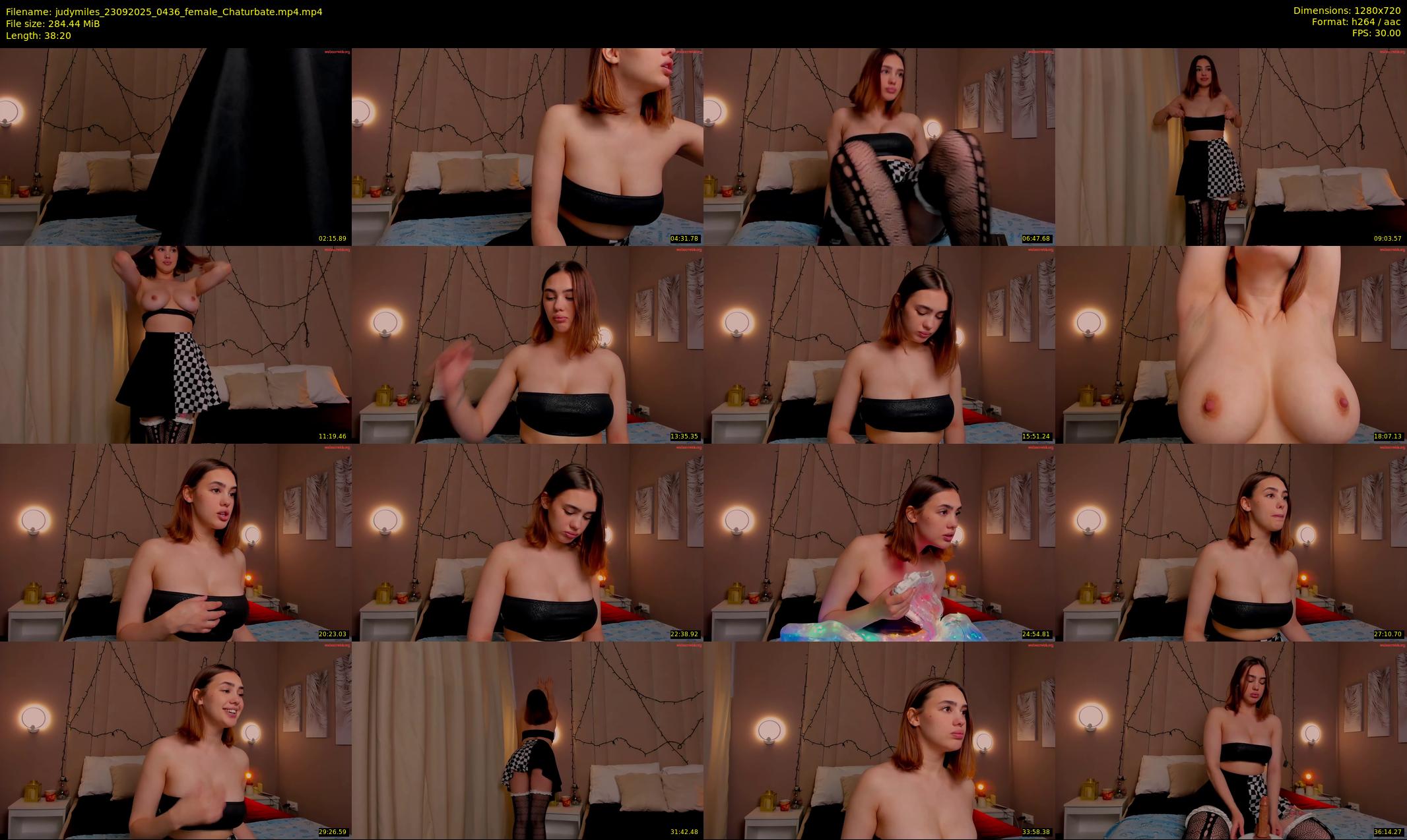 judymiles — 39 minute Chaturbate female cam show recording, 720p, Sep 23, 2025