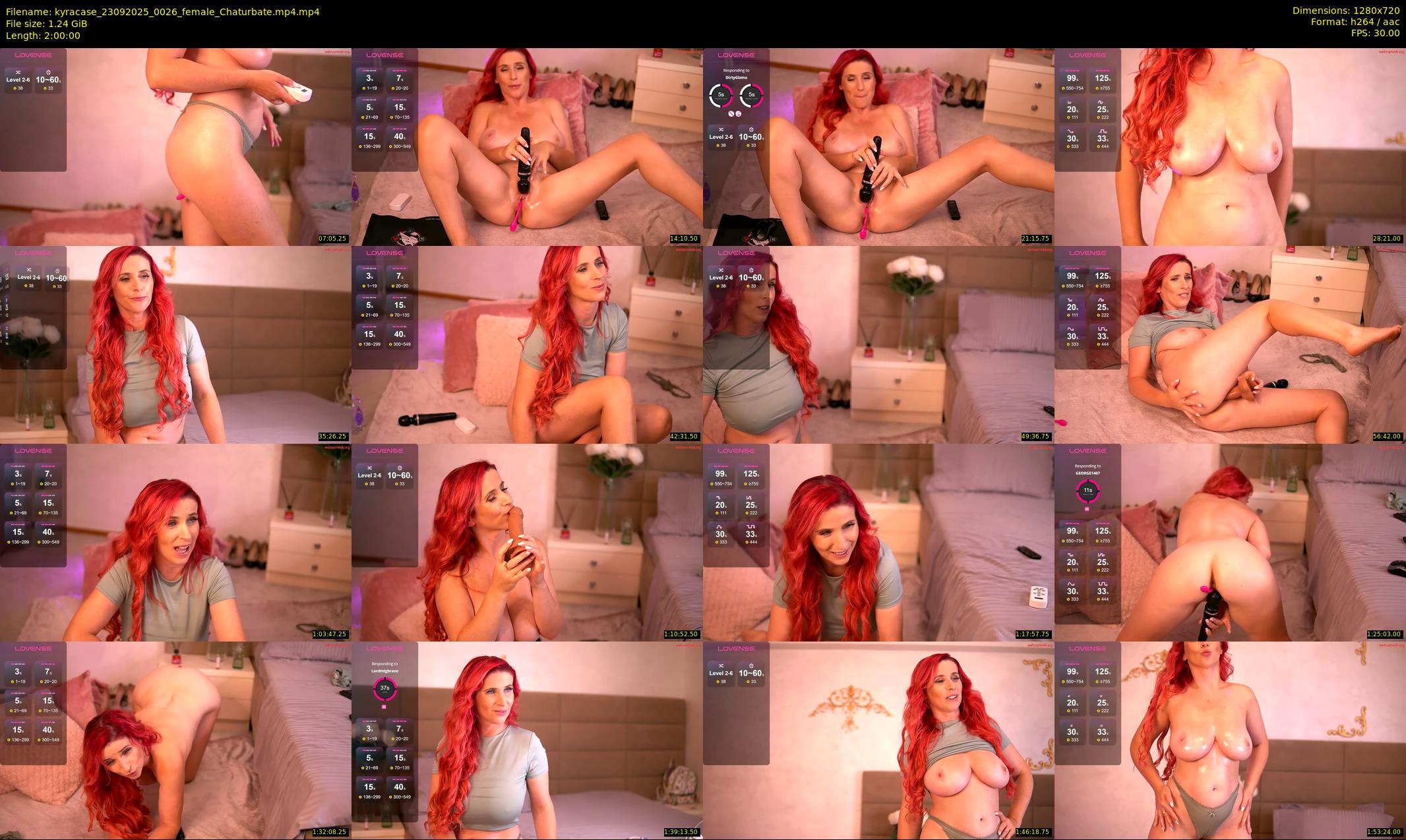 kyracase — 120 minute Chaturbate female cam show recording, 720p, Sep 23, 2025