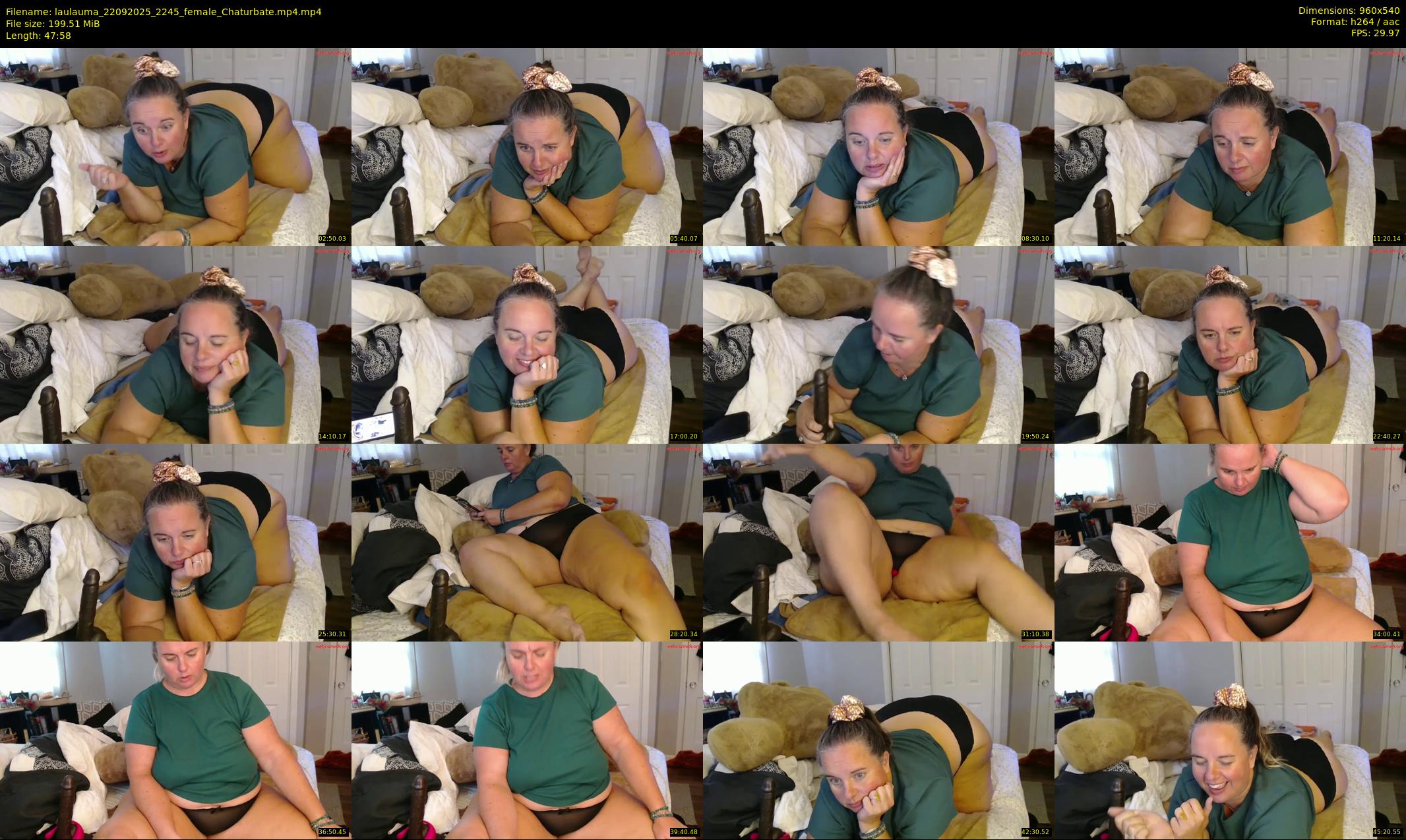 laulauma — 48 minute Chaturbate female cam show recording, 480p, Sep 22, 2025