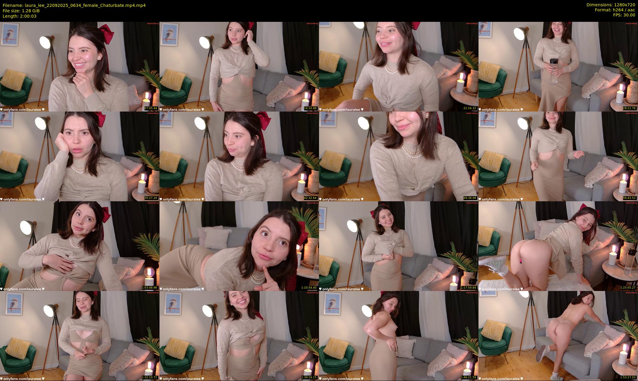 laura_lee — 121 minute Chaturbate female cam show recording, 720p, Sep 22, 2025