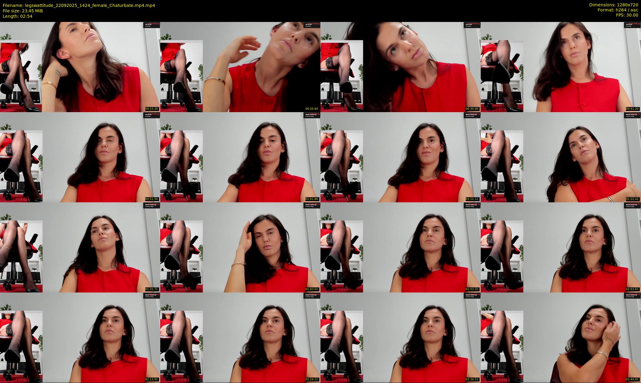legswattitude — 3 minute Chaturbate female cam show recording, 720p, Sep 22, 2025