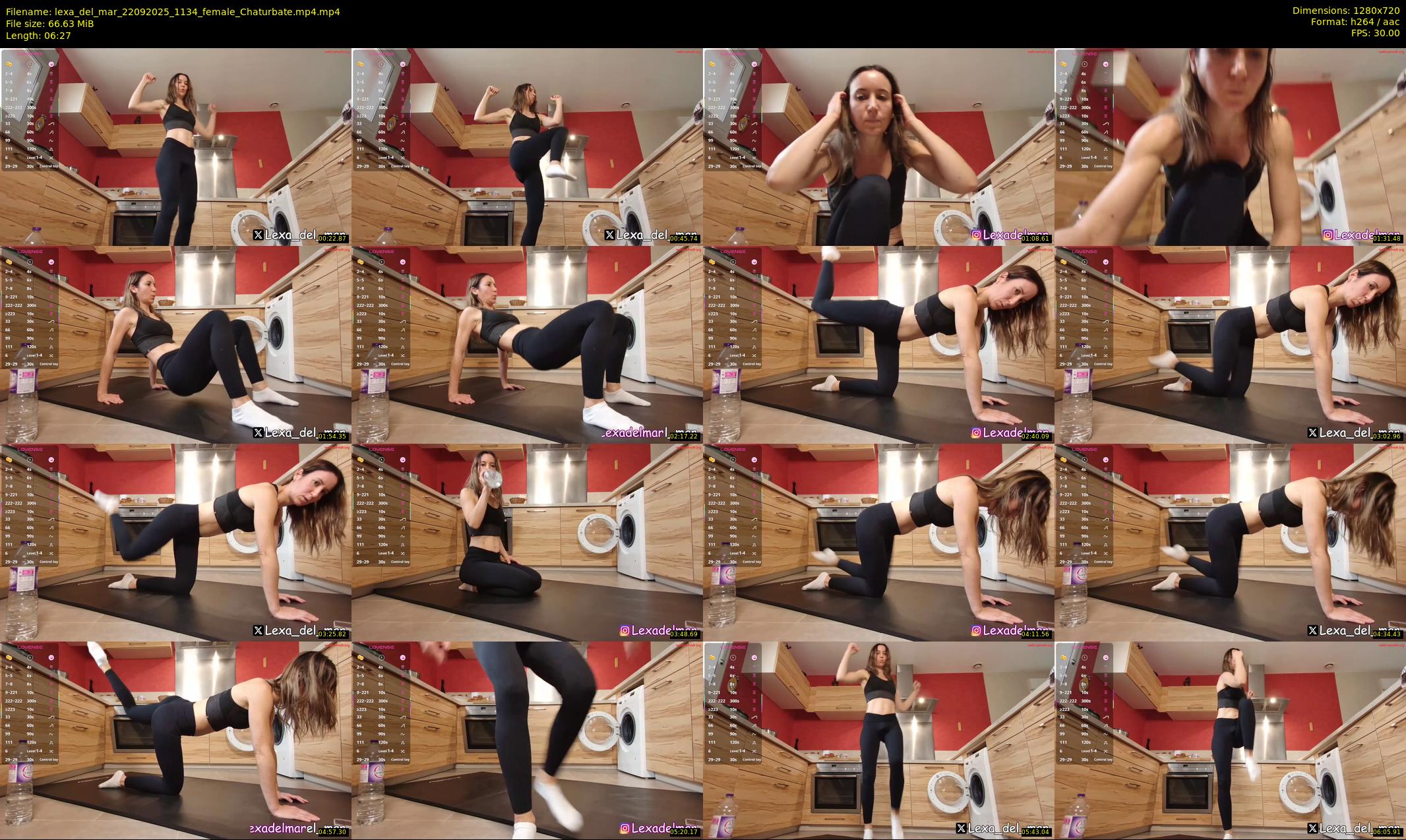 lexa_del_mar — 7 minute Chaturbate female cam show recording, 720p, Sep 22, 2025
