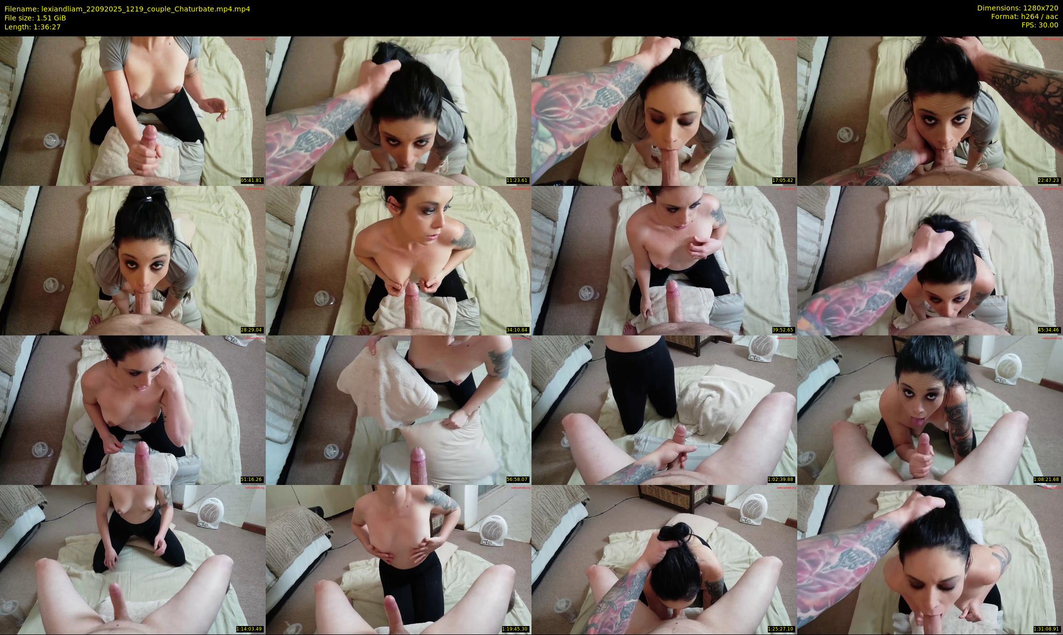 lexiandliam — 97 minute Chaturbate couple cam show recording, 720p, Sep 22, 2025