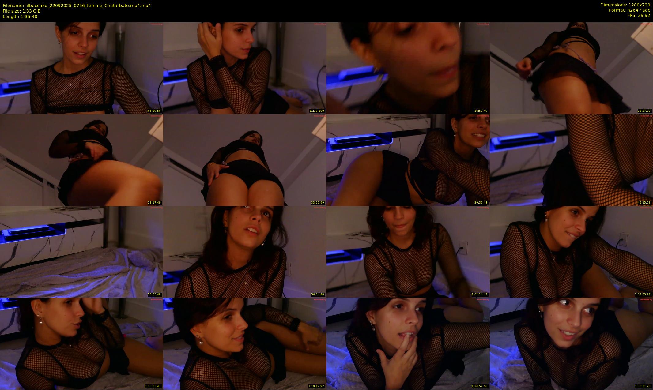 lilbeccaxo — 96 minute Chaturbate female cam show recording, 720p, Sep 22, 2025