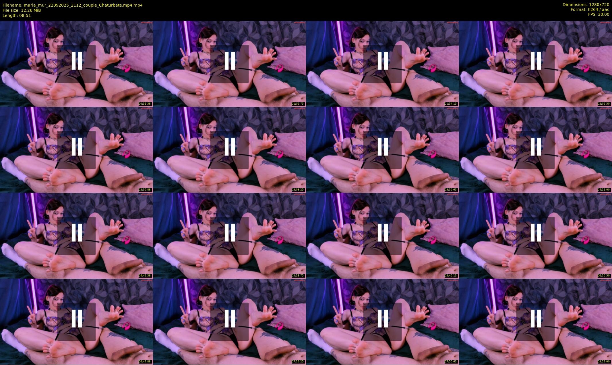 marla_mur — 9 minute Chaturbate couple cam show recording, 720p, Sep 22, 2025