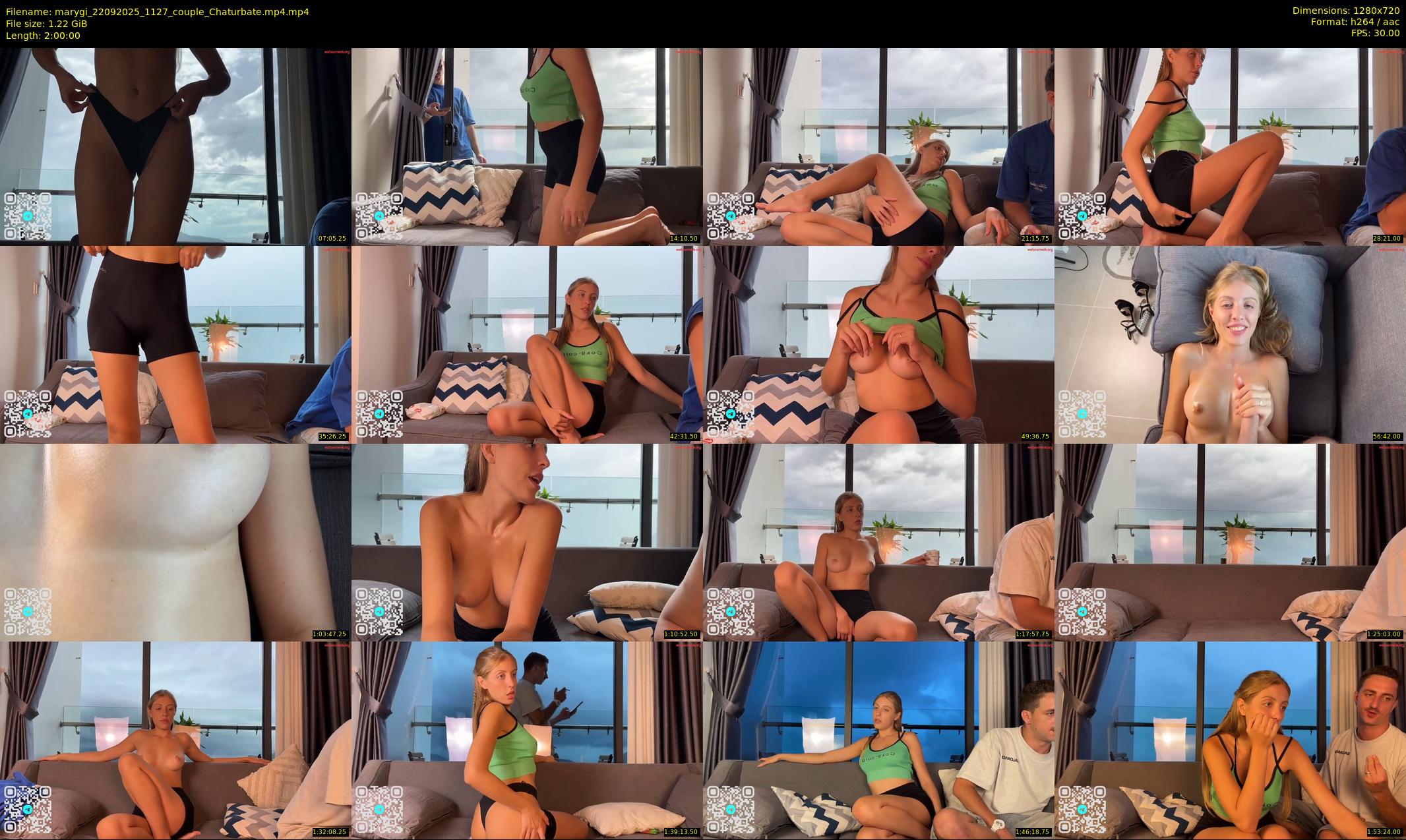 marygi — 120 minute Chaturbate couple cam show recording, 720p, Sep 22, 2025