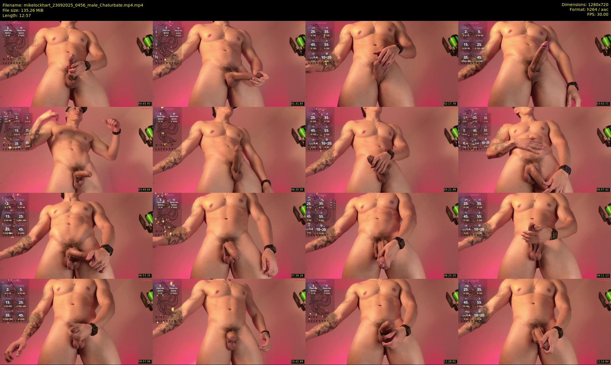 mikelockhart — 13 minute Chaturbate male cam show recording, 720p, Sep 23, 2025