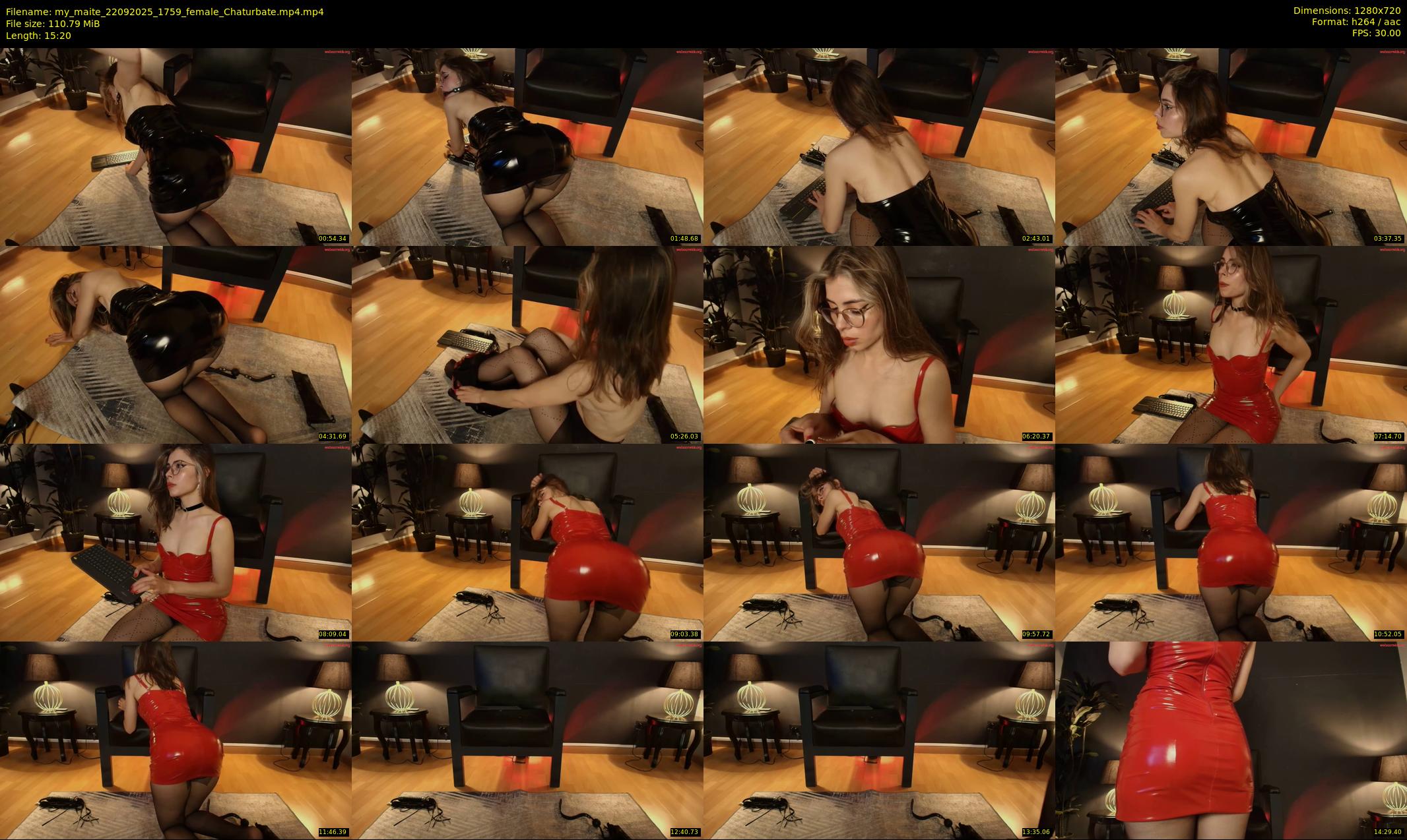 my_maite — 16 minute Chaturbate female cam show recording, 720p, Sep 22, 2025