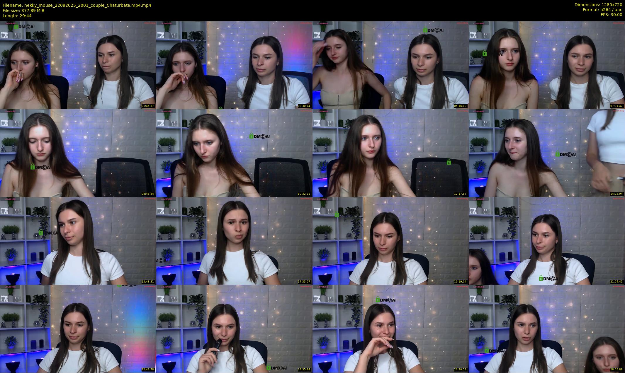 nekky_mouse — 30 minute Chaturbate female cam show recording, 720p, Sep 22, 2025