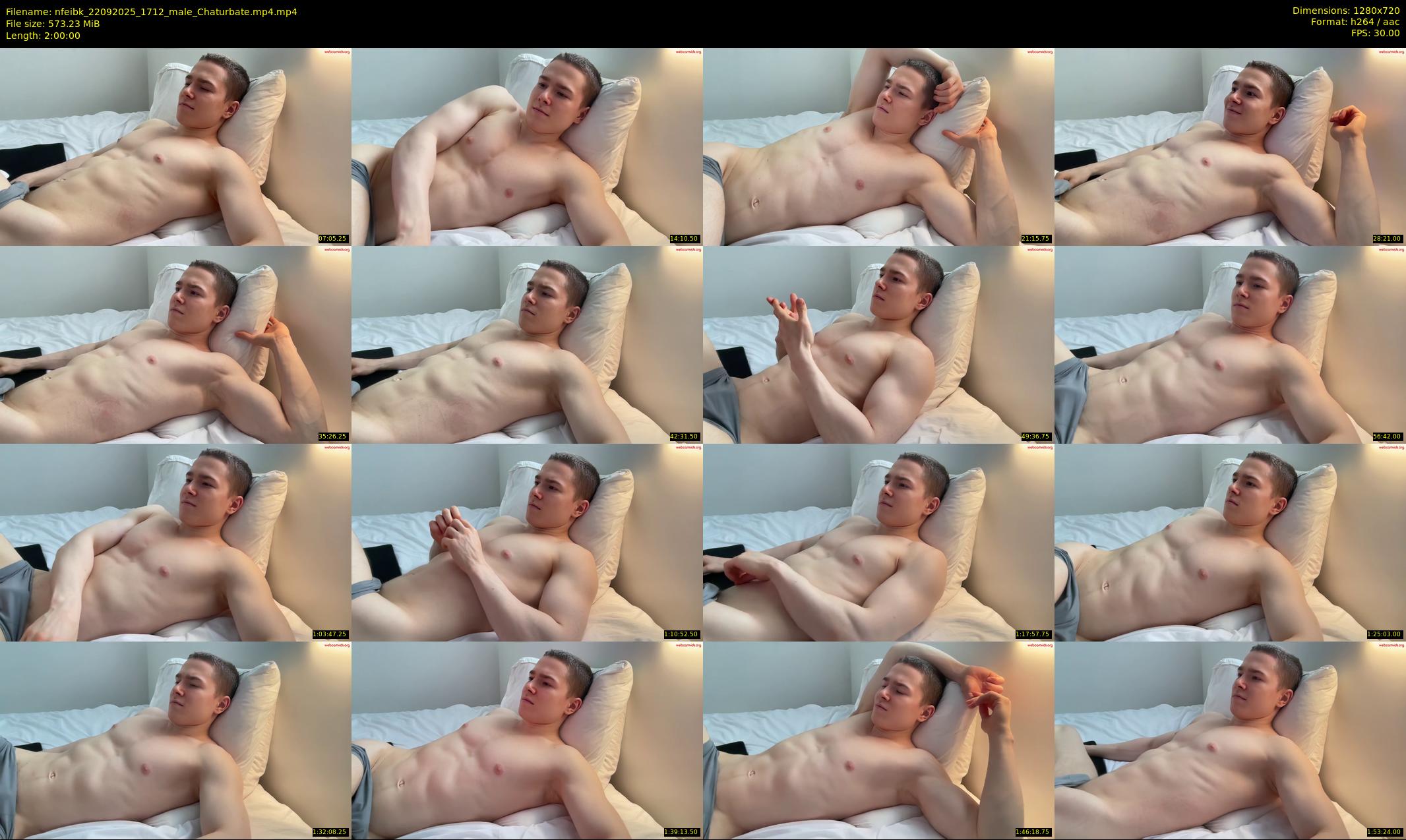 nfeibk — 120 minute Chaturbate male cam show recording, 720p, Sep 22, 2025