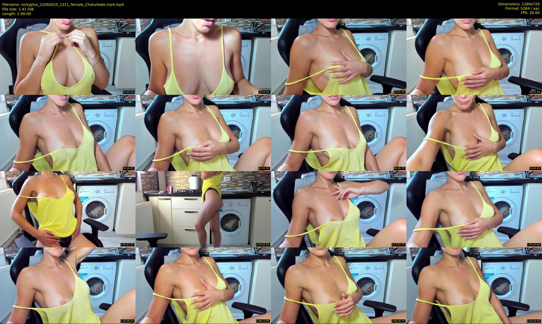 nickyplus — 120 minute Chaturbate couple cam show recording, 720p, Sep 22, 2025
