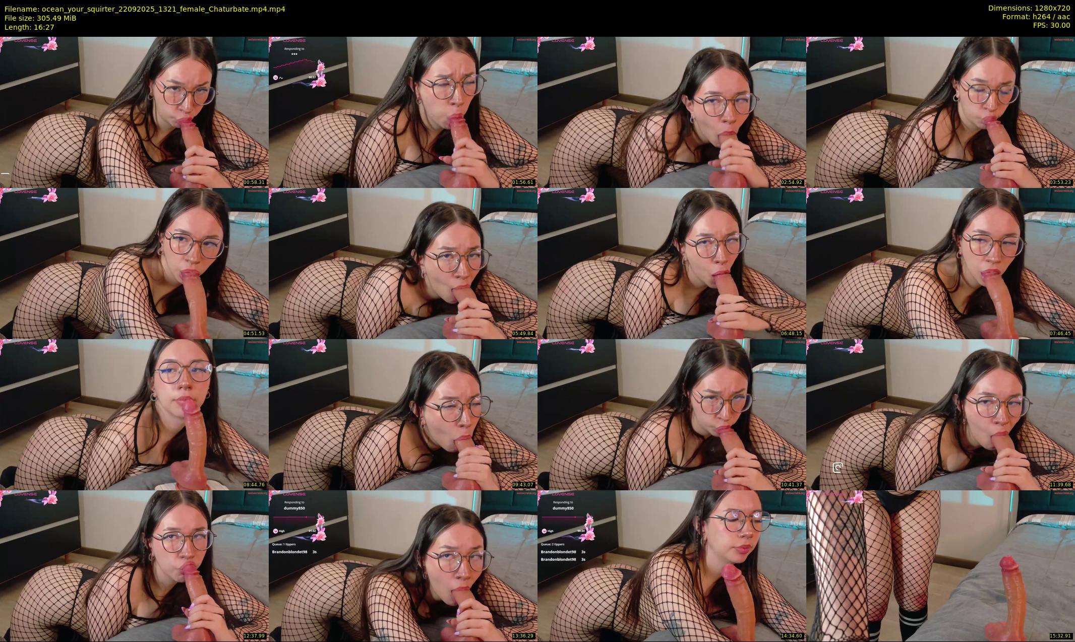 ocean_your_squirter — 17 minute Chaturbate female cam show recording, 720p, Sep 22, 2025
