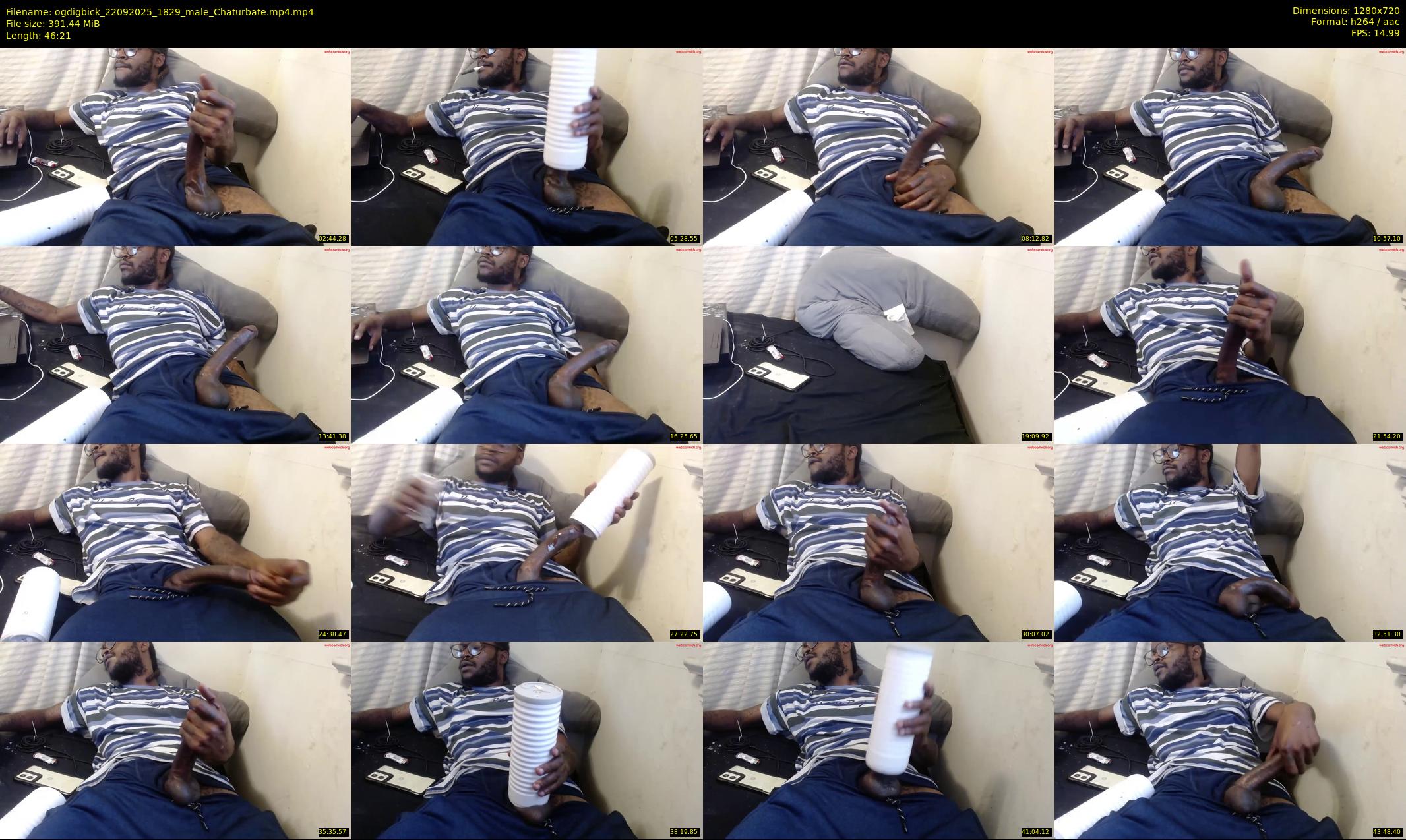 ogdigbick — 47 minute Chaturbate male cam show recording, 720p, Sep 22, 2025