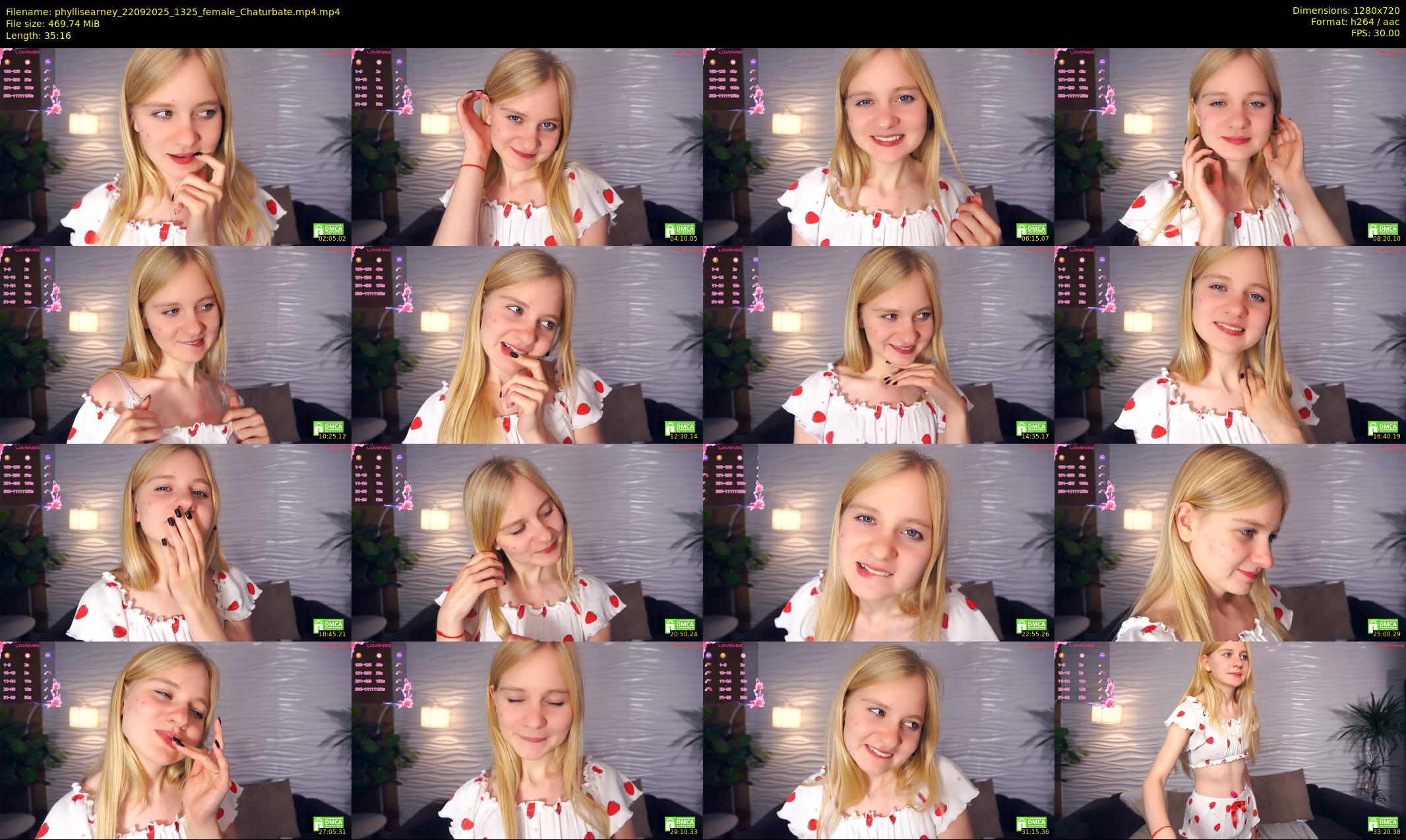 phyllisearney — 36 minute Chaturbate female cam show recording, 720p, Sep 22, 2025