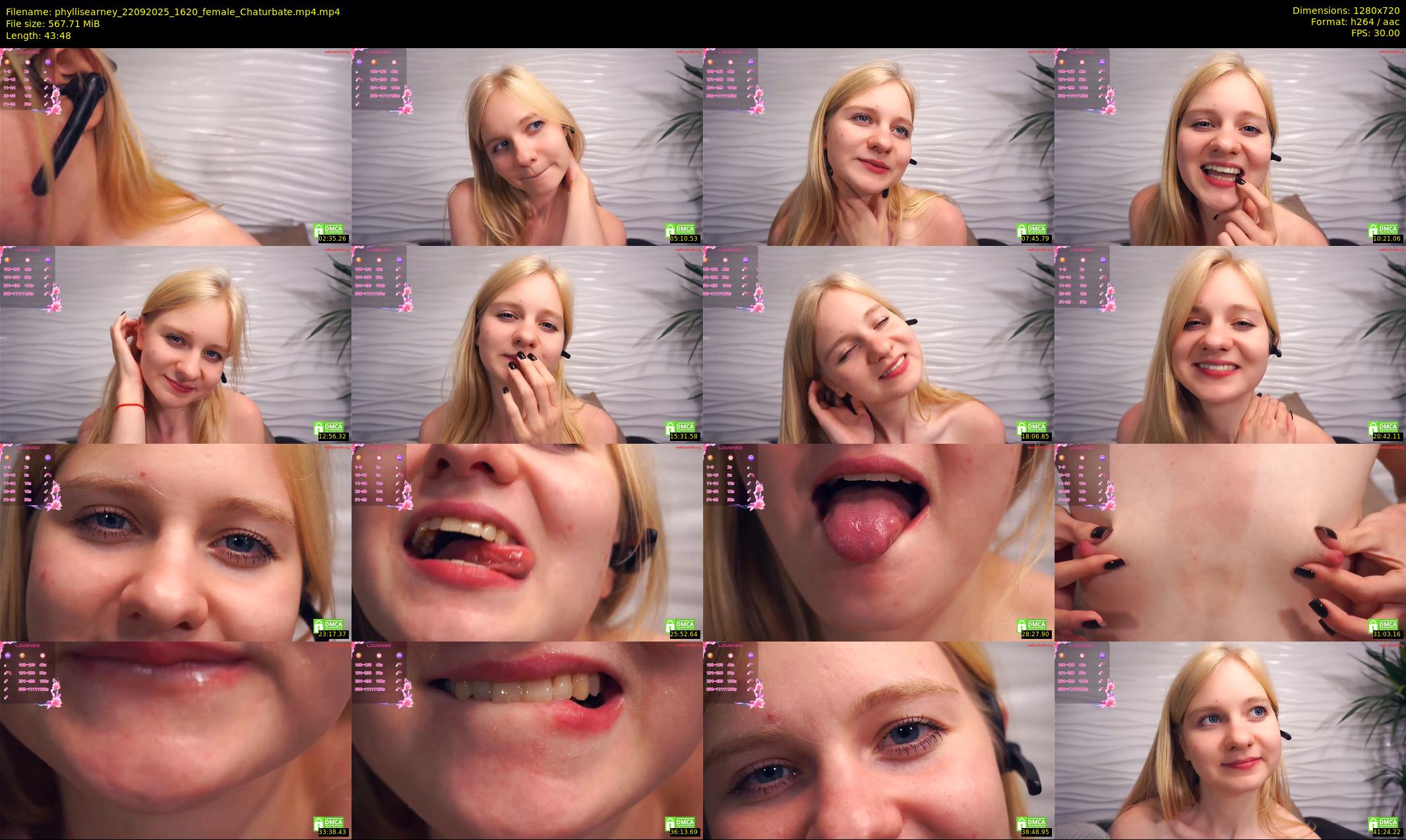 phyllisearney — 44 minute Chaturbate female cam show recording, 720p, Sep 22, 2025