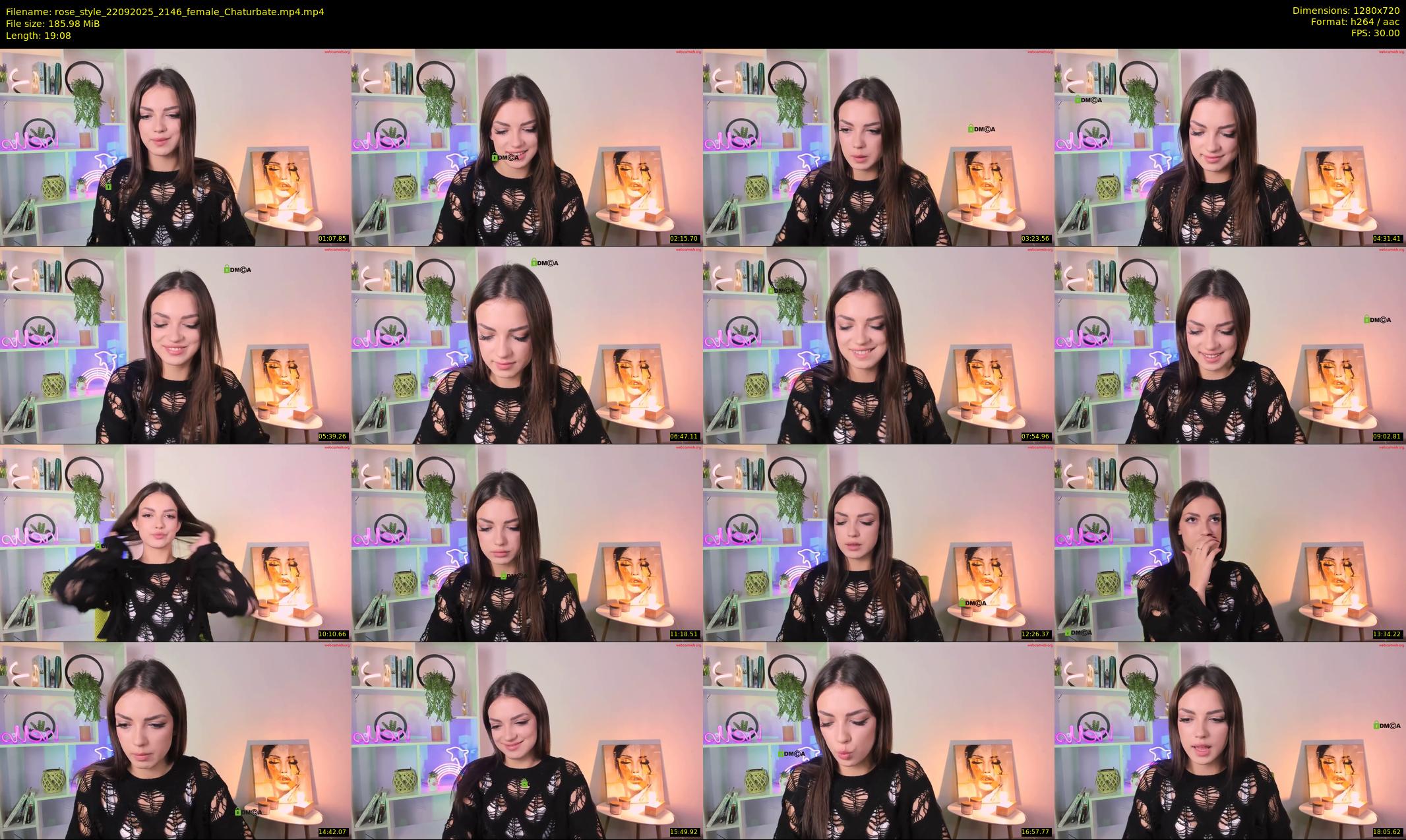 rose_style — 20 minute Chaturbate couple cam show recording, 720p, Sep 22, 2025