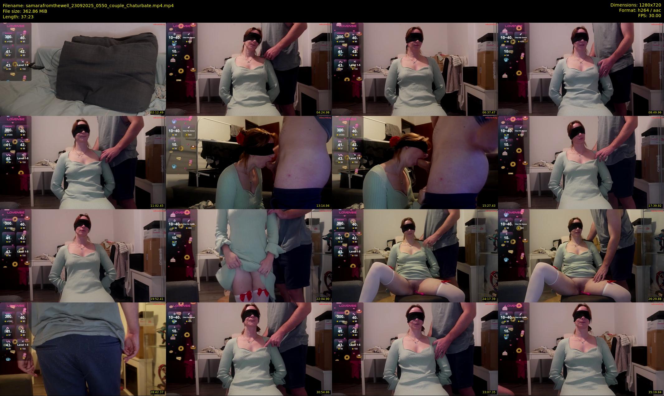 samarafromthewell — 38 minute Chaturbate female cam show recording, 720p, Sep 23, 2025
