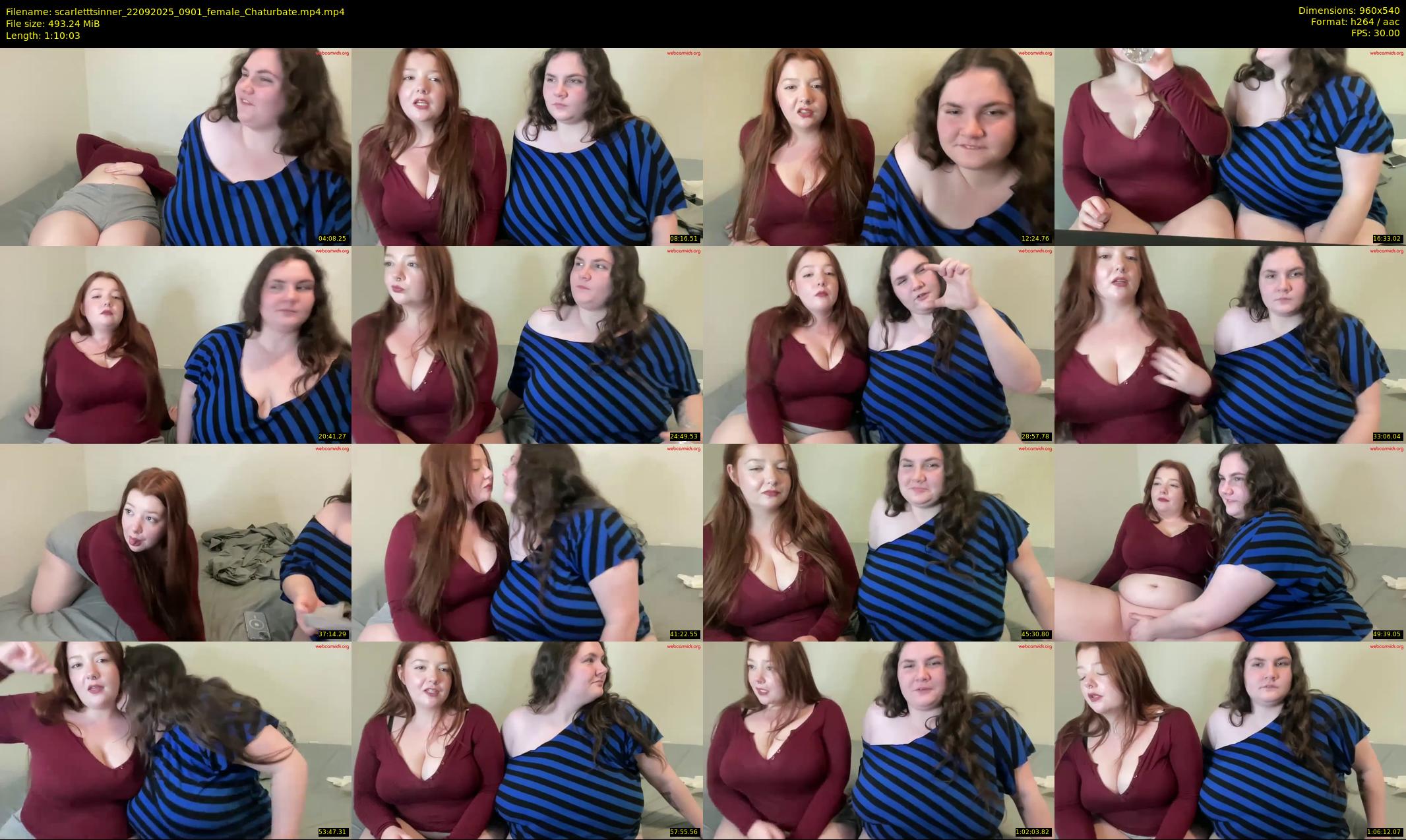 scarletttsinner — 71 minute Chaturbate female cam show recording, 480p, Sep 22, 2025