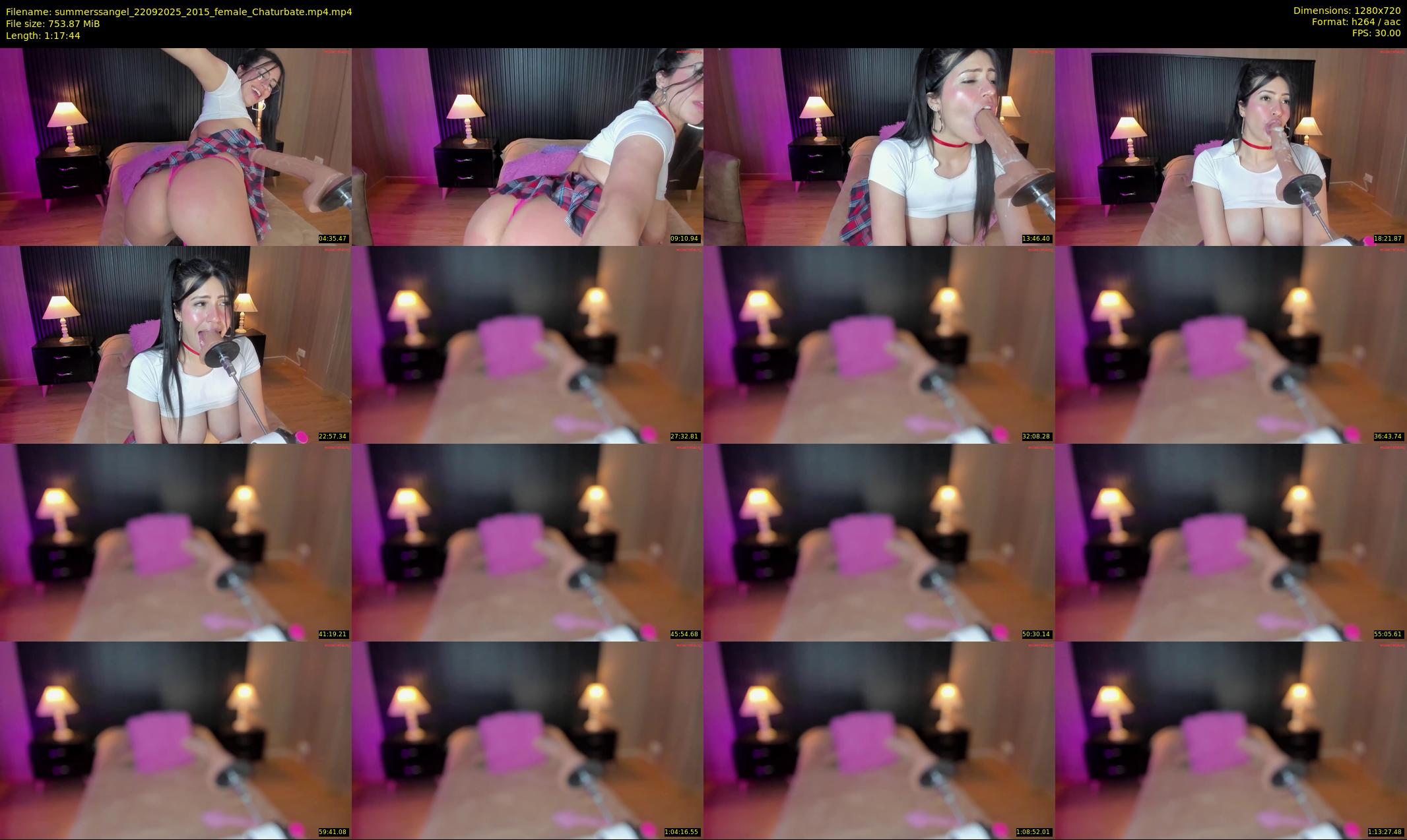 summerssangel — 78 minute Chaturbate female cam show recording, 720p, Sep 22, 2025