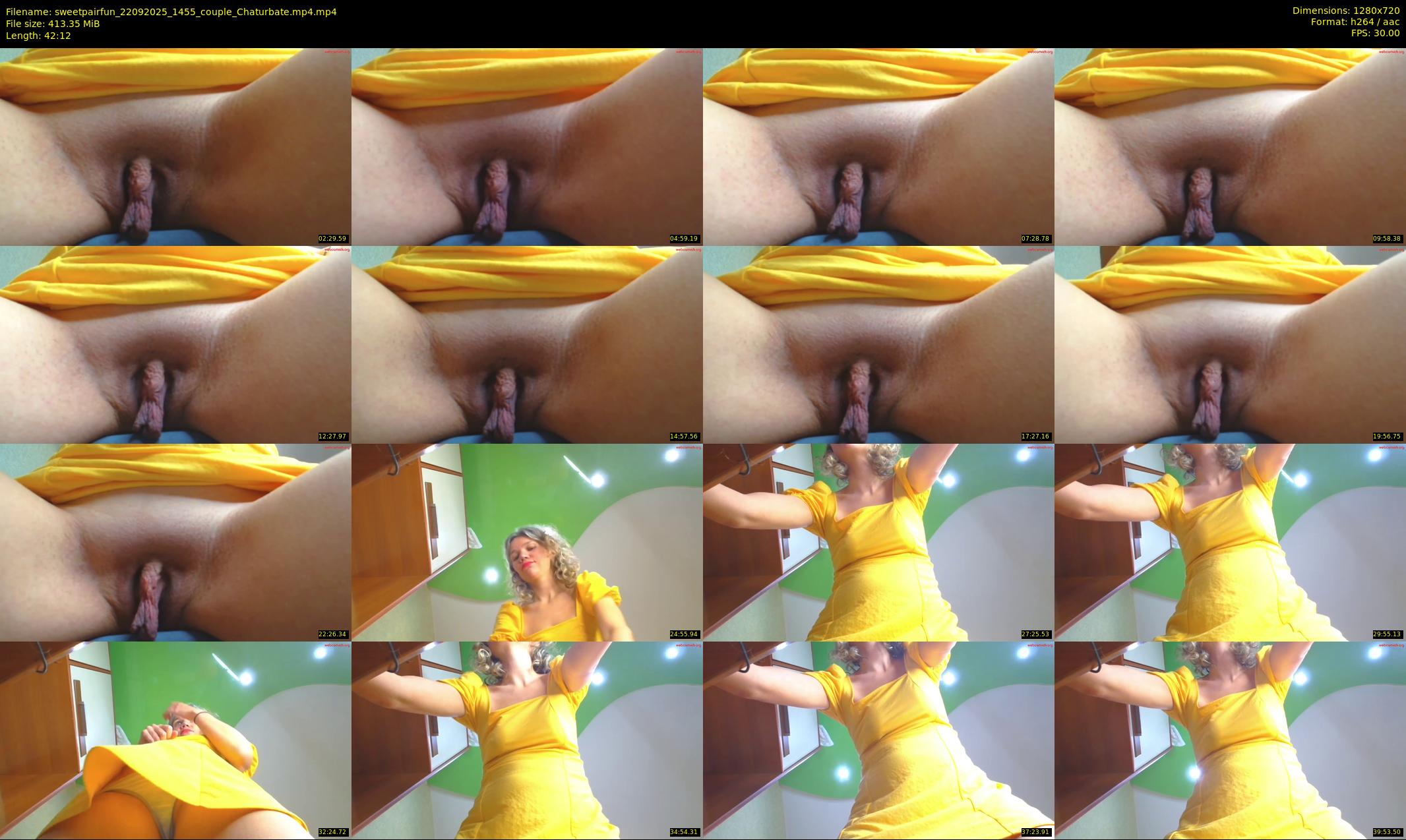 sweetpairfun — 43 minute Chaturbate couple cam show recording, 720p, Sep 22, 2025
