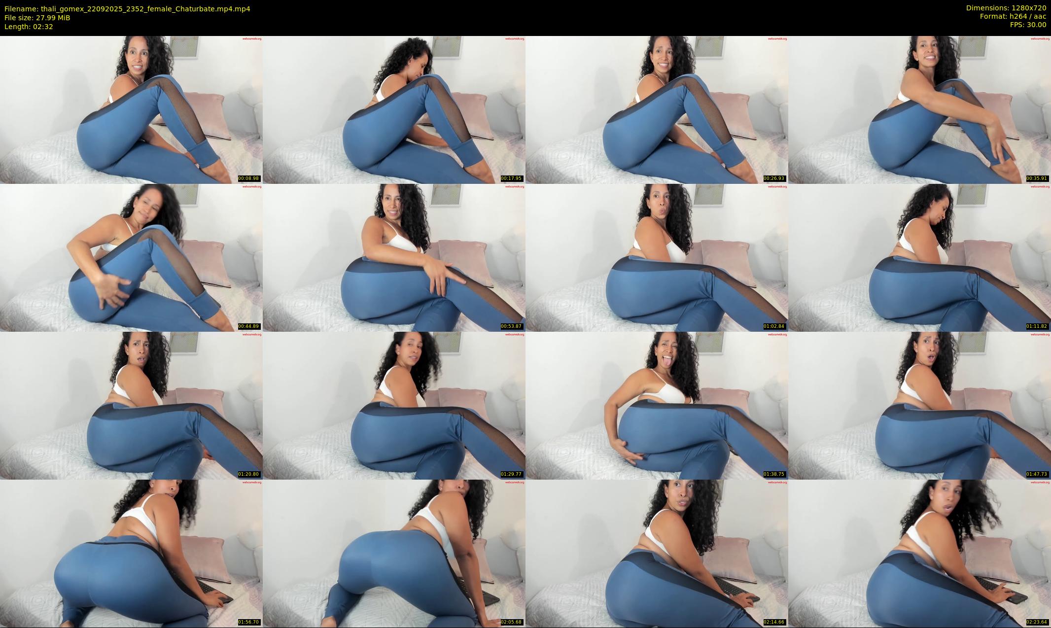 thali_gomex — 3 minute Chaturbate female cam show recording, 720p, Sep 22, 2025
