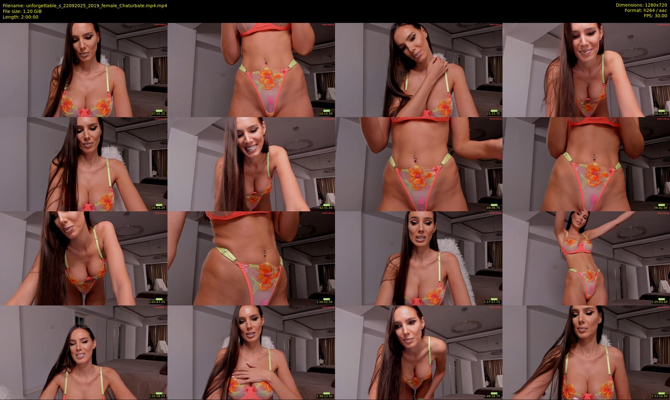 unforgettable_s — 120 minute Chaturbate female cam show recording, 720p, Sep 22, 2025