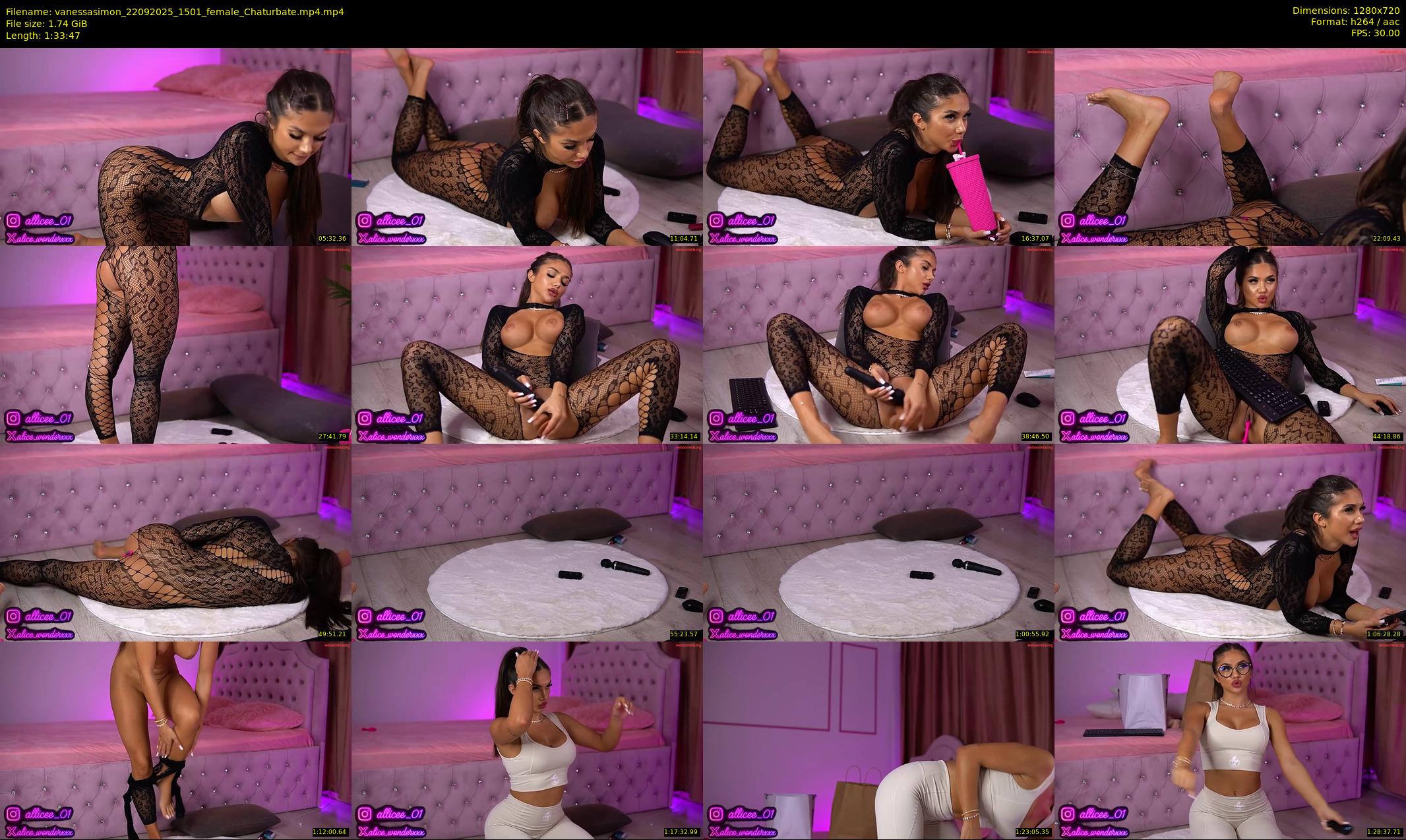 vanessasimon — 94 minute Chaturbate female cam show recording, 720p, Sep 22, 2025