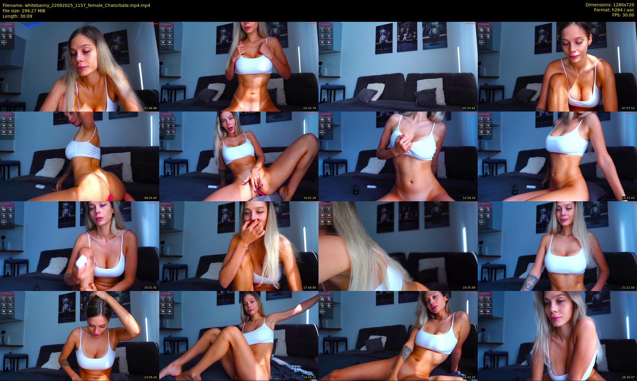 whitebanny — 31 minute Chaturbate couple cam show recording, 720p, Sep 22, 2025