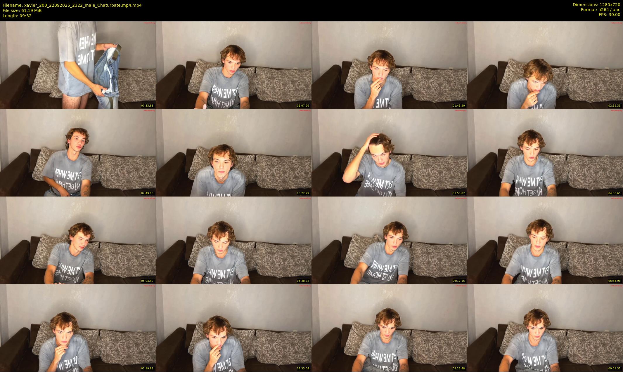 xavier_200 — 10 minute Chaturbate male cam show recording, 720p, Sep 22, 2025