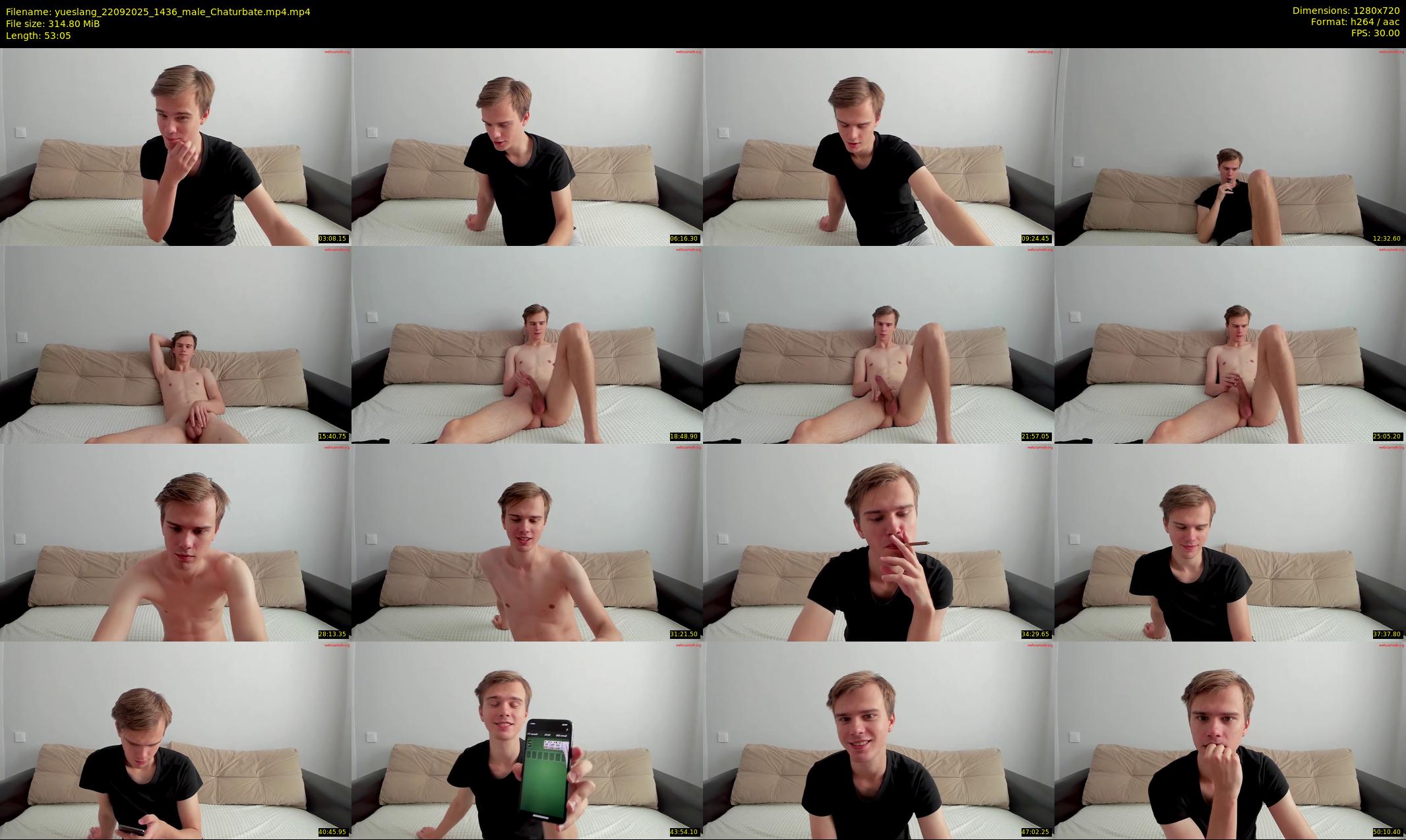 yueslang — 54 minute Chaturbate couple cam show recording, 720p, Sep 22, 2025
