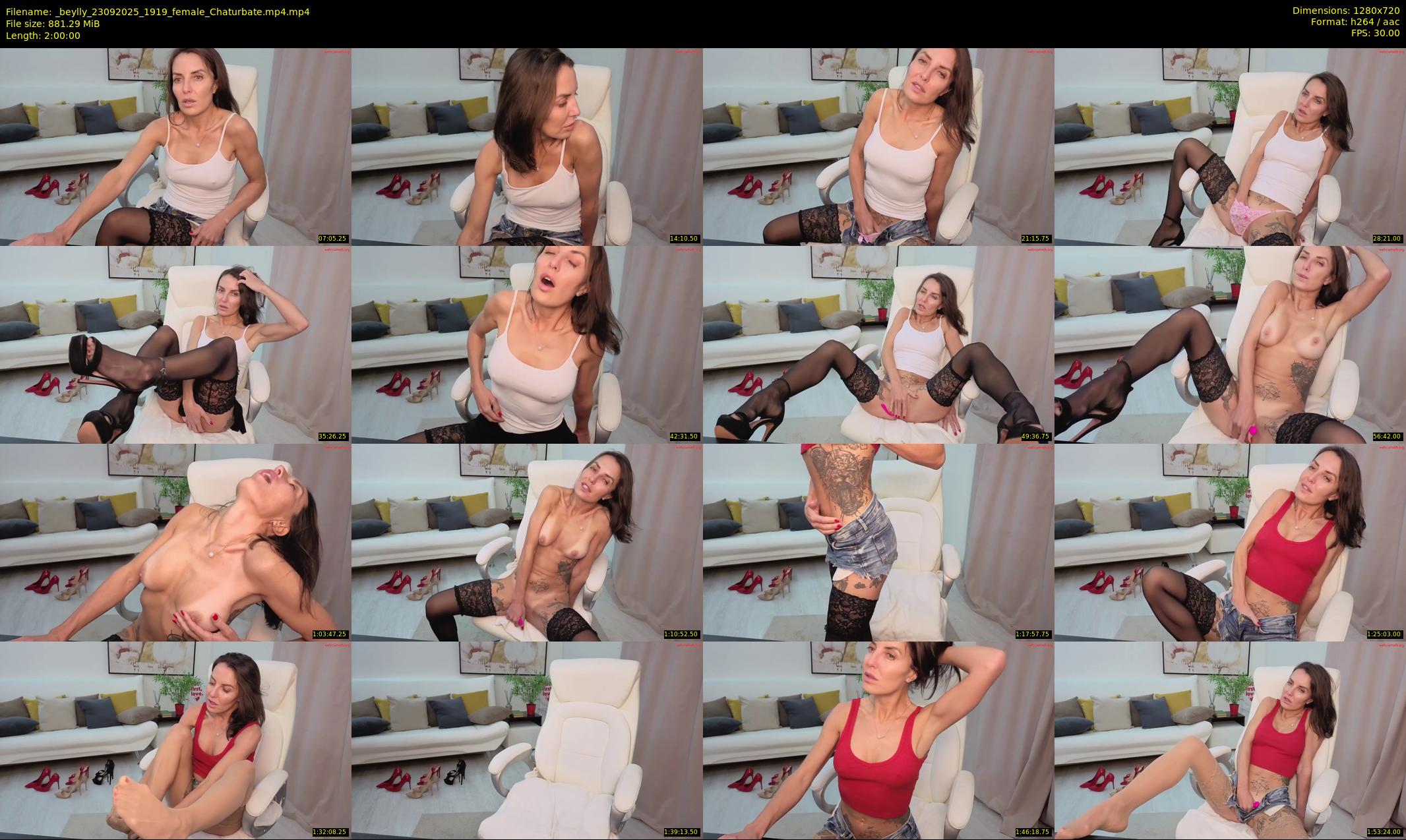 _beylly — 120 minute Chaturbate female cam show recording, 720p, Sep 23, 2025