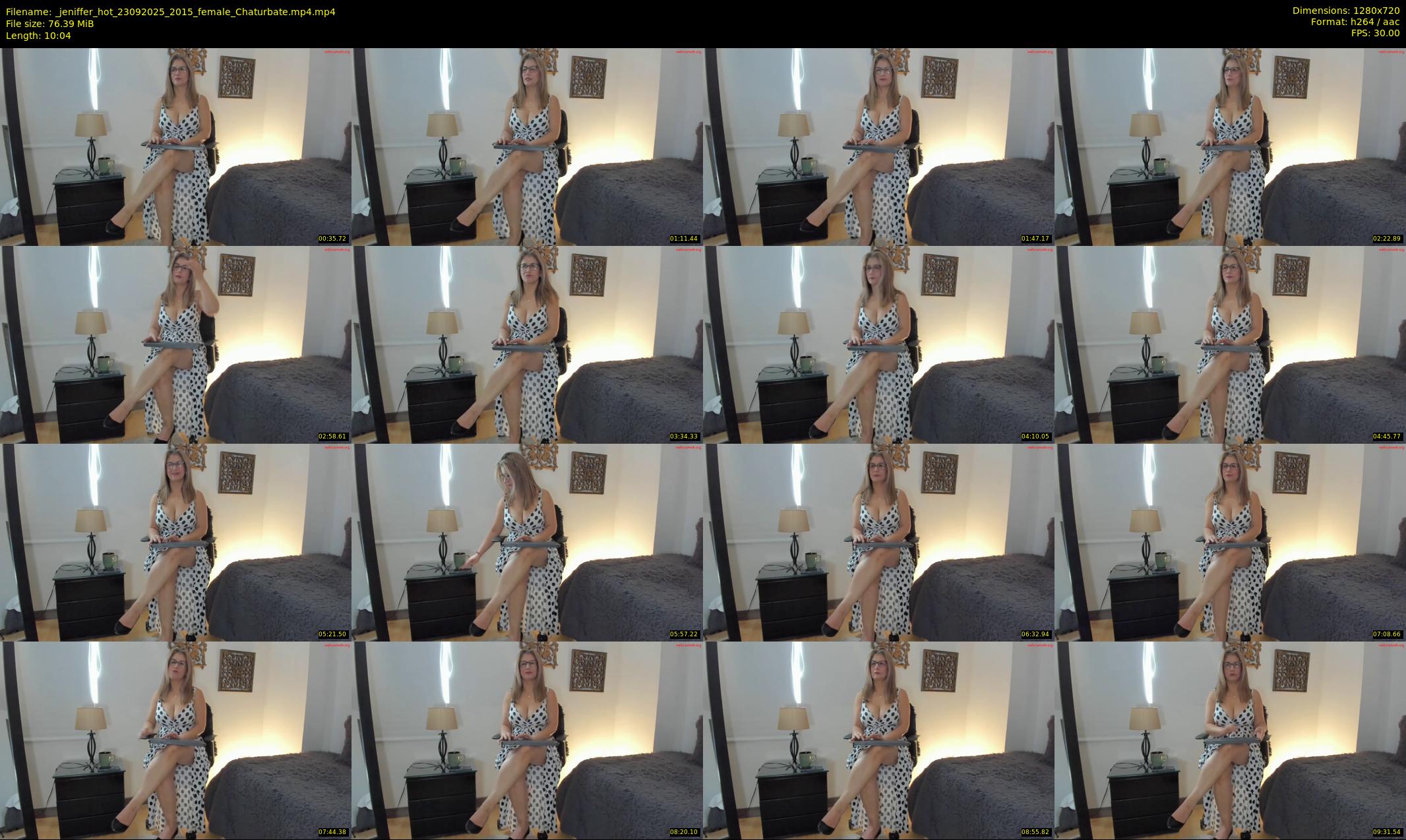 _jeniffer_hot — 11 minute Chaturbate female cam show recording, 720p, Sep 23, 2025