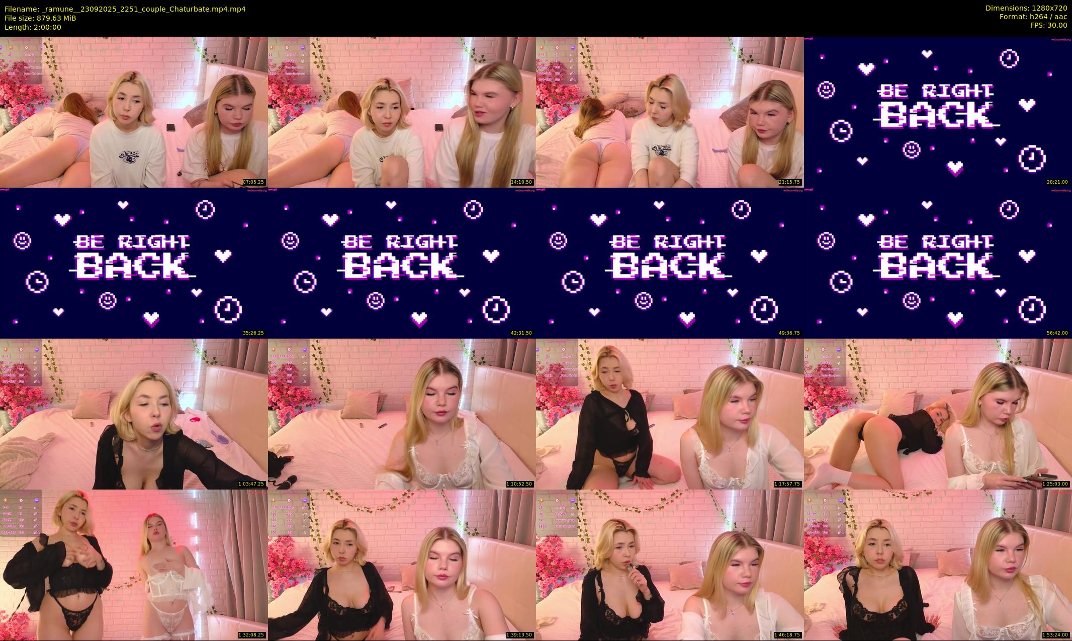 _ramune_ — 120 minute Chaturbate couple cam show recording, 720p, Sep 23, 2025