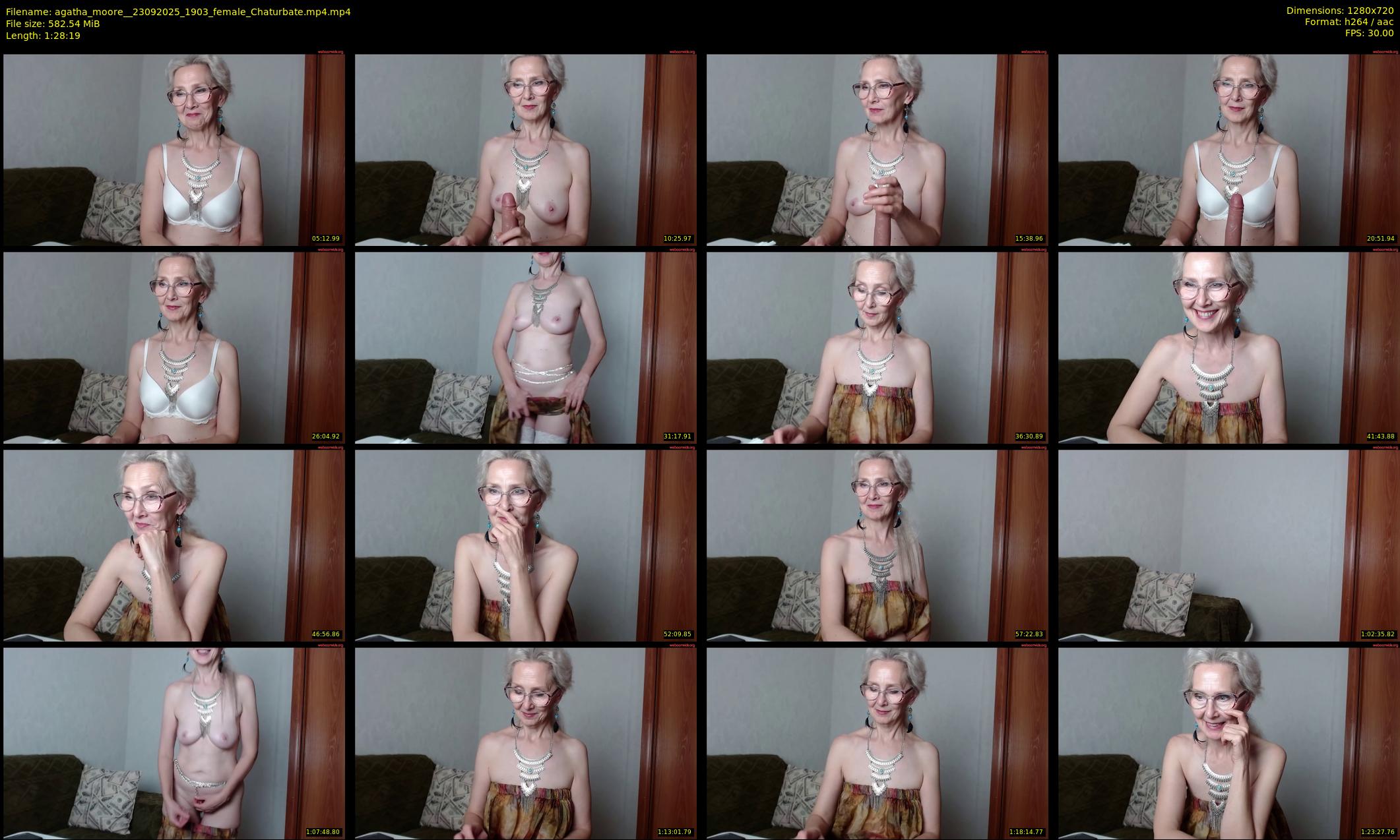 agatha_moore_ — 89 minute Chaturbate female cam show recording, 720p, Sep 23, 2025
