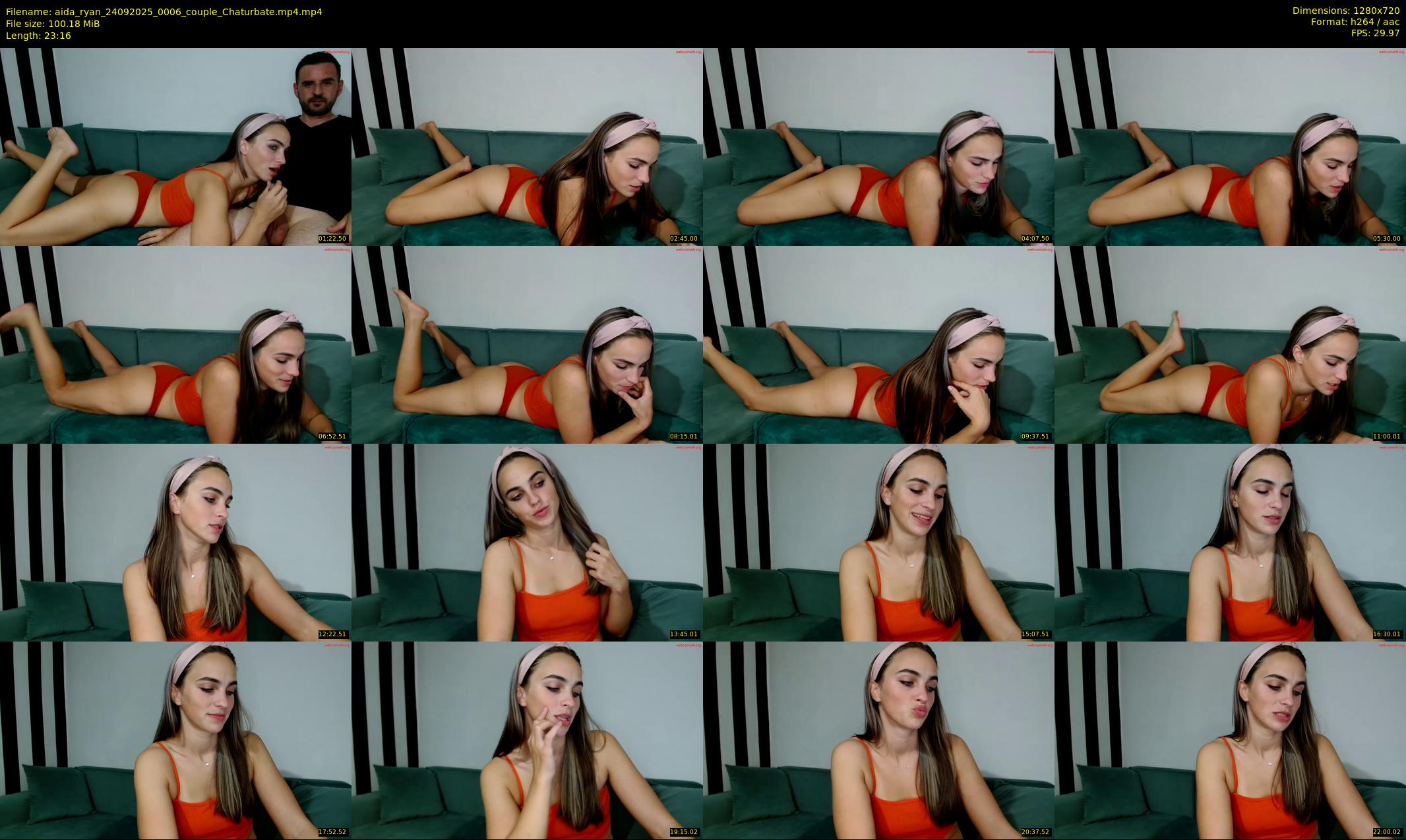 aida_ryan — 24 minute Chaturbate couple cam show recording, 720p, Sep 24, 2025