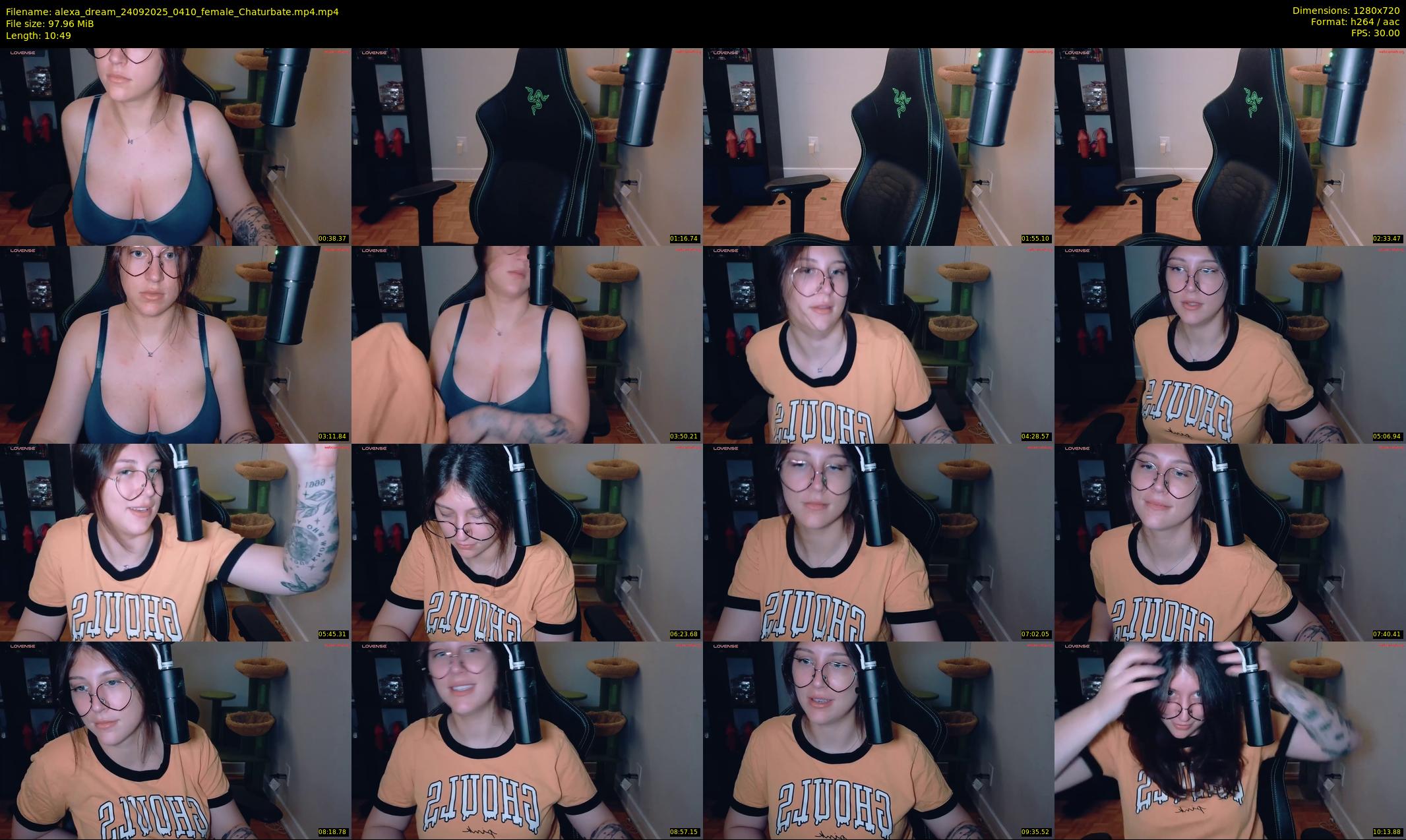 alexa_dream — 11 minute Chaturbate female cam show recording, 720p, Sep 24, 2025