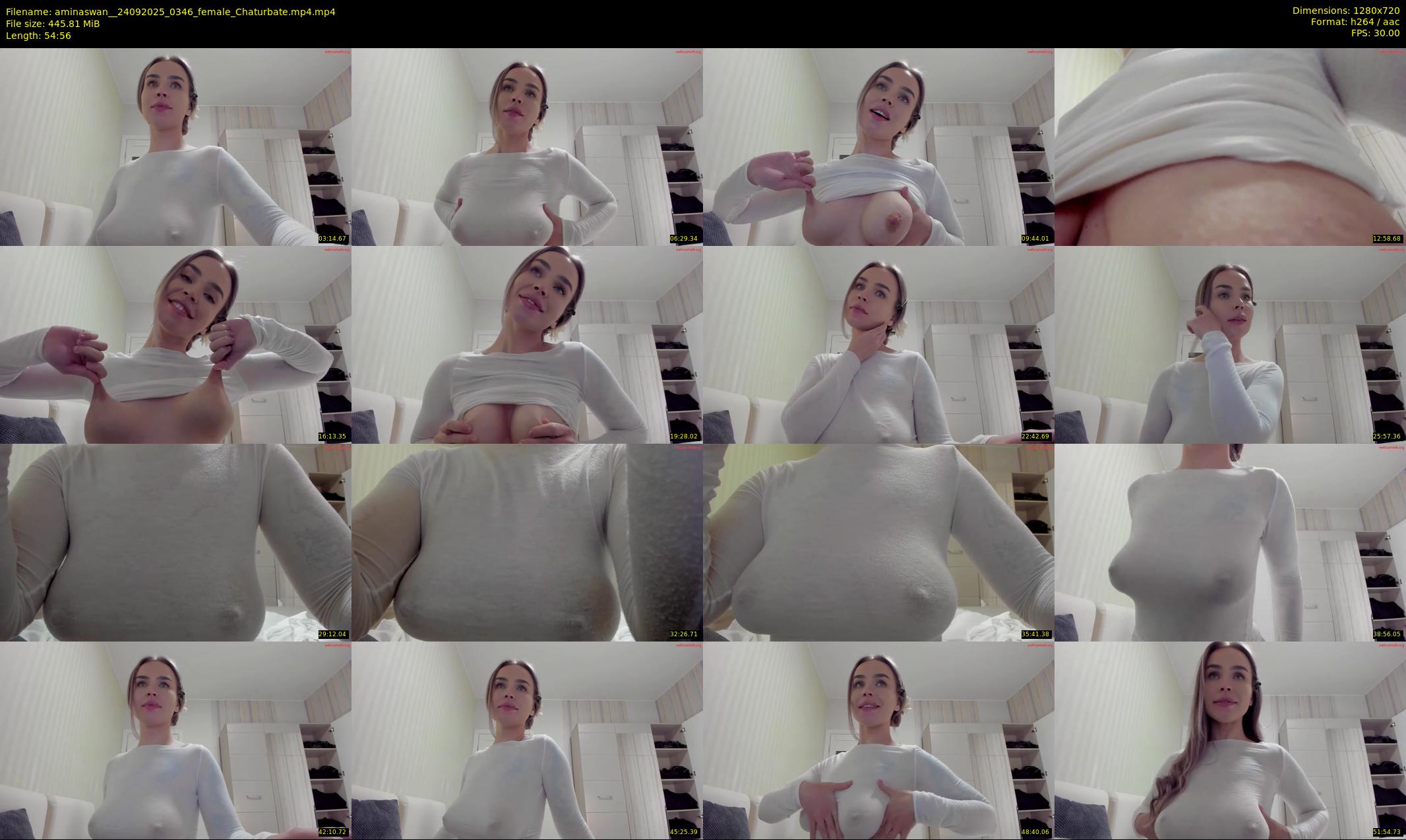 aminaswan_ — 55 minute Chaturbate female cam show recording, 720p, Sep 24, 2025