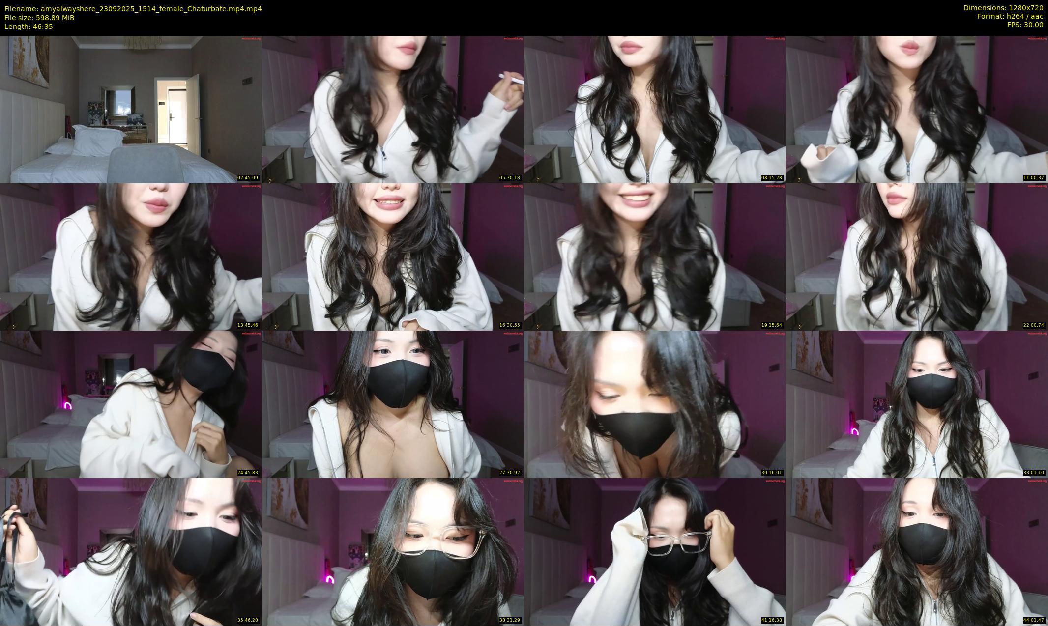 amyalwayshere — 47 minute Chaturbate female cam show recording, 720p, Sep 23, 2025