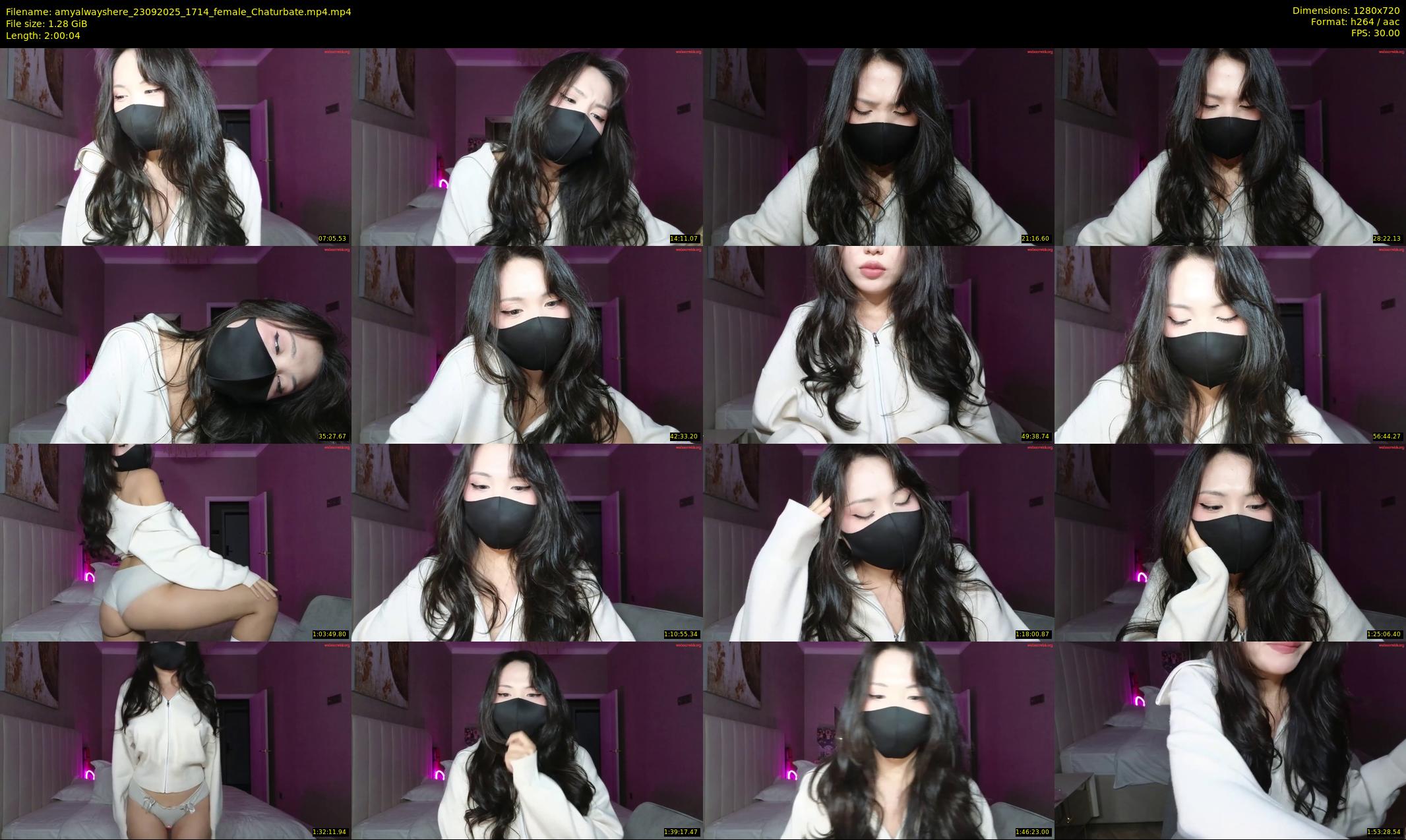amyalwayshere — 121 minute Chaturbate female cam show recording, 720p, Sep 23, 2025
