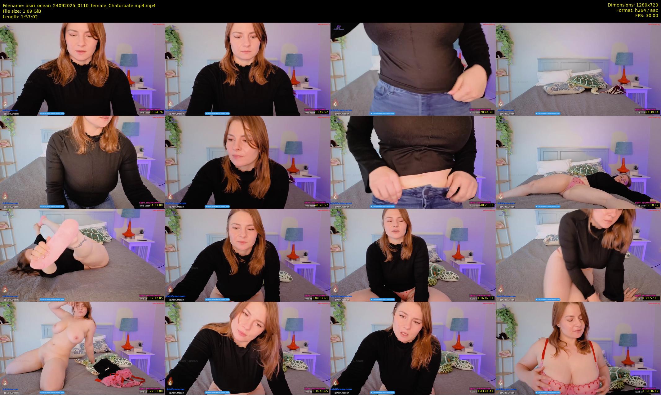 asiri_ocean — 118 minute Chaturbate female cam show recording, 720p, Sep 24, 2025